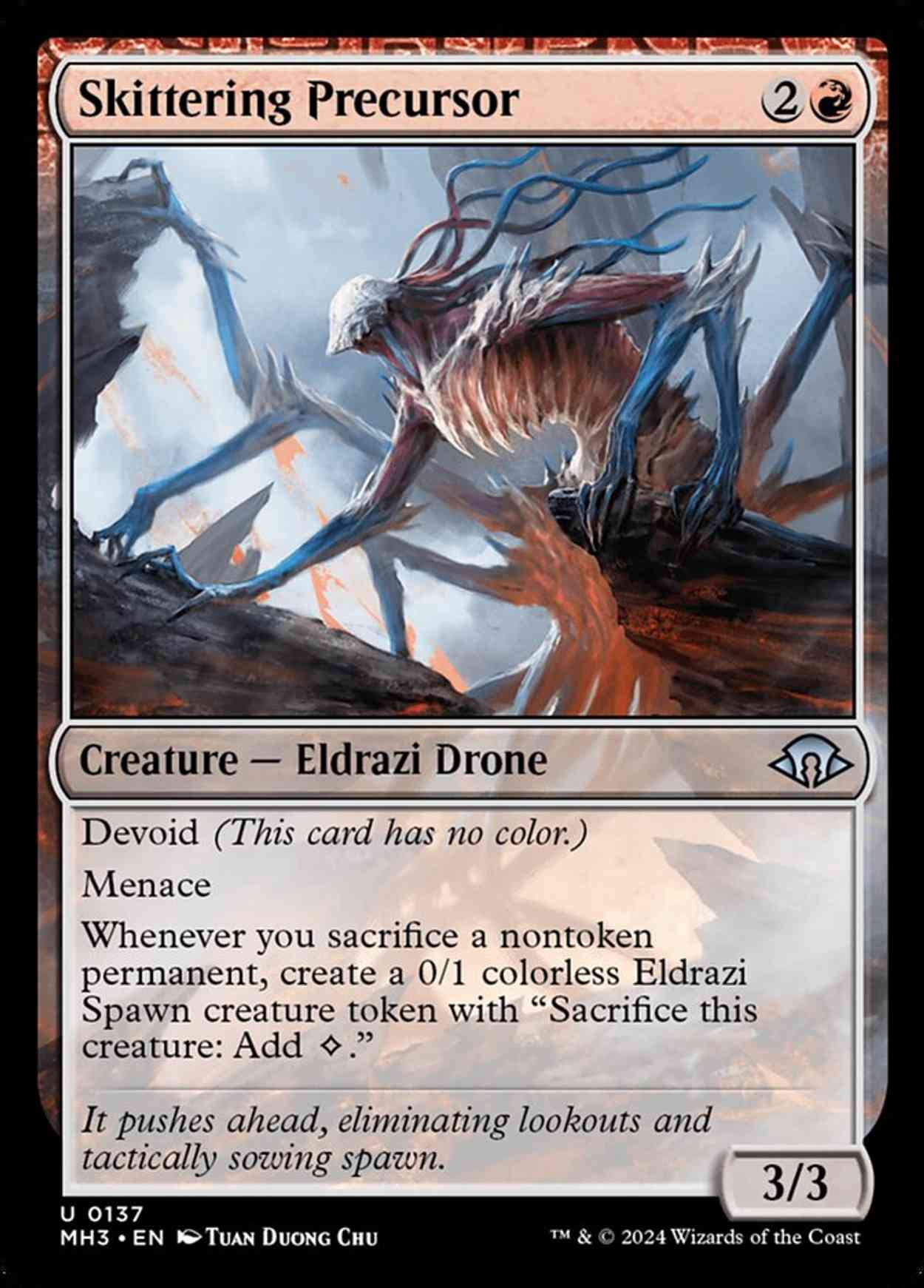 Skittering Precursor magic card front