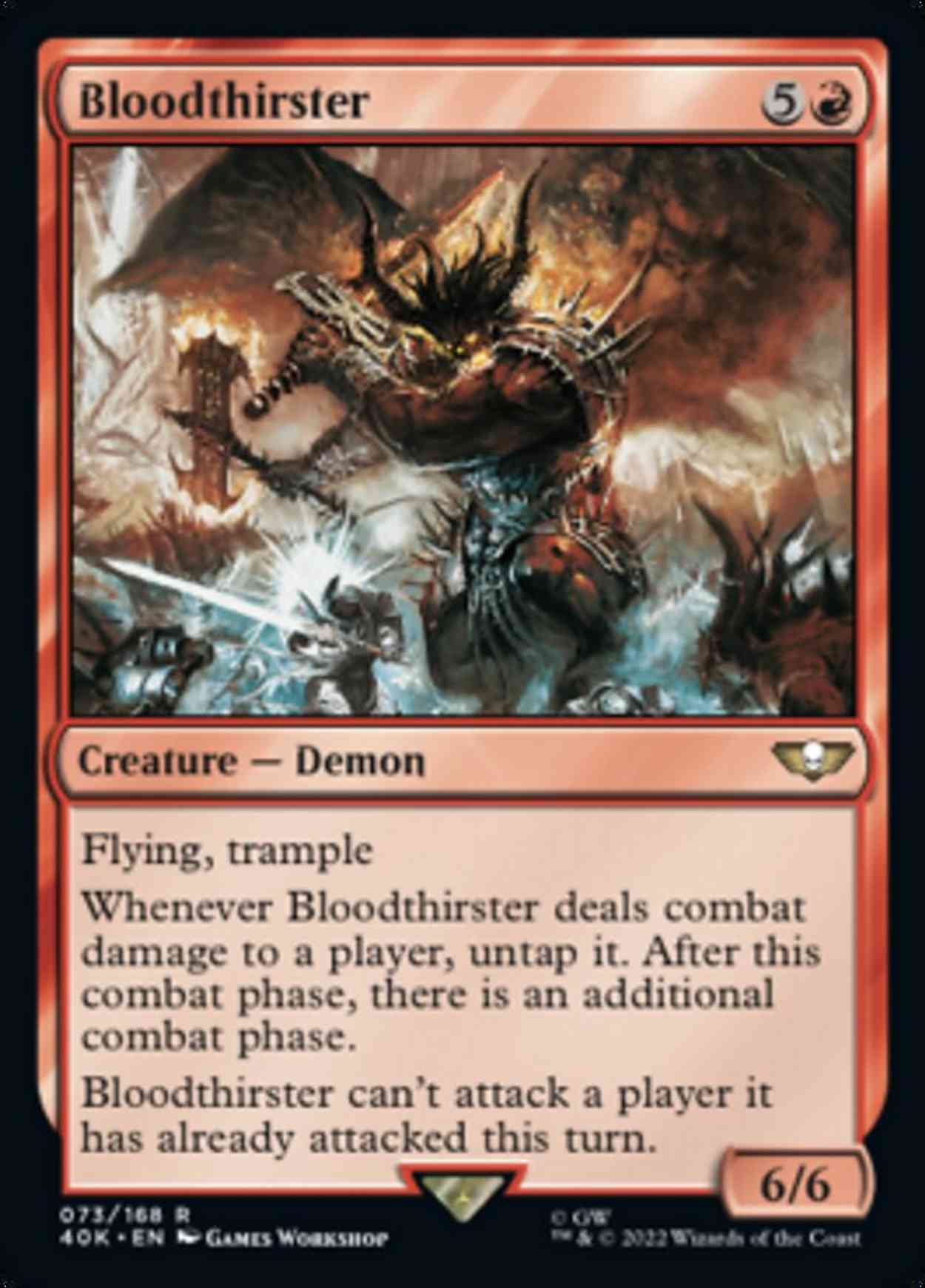 Bloodthirster (Surge Foil) magic card front