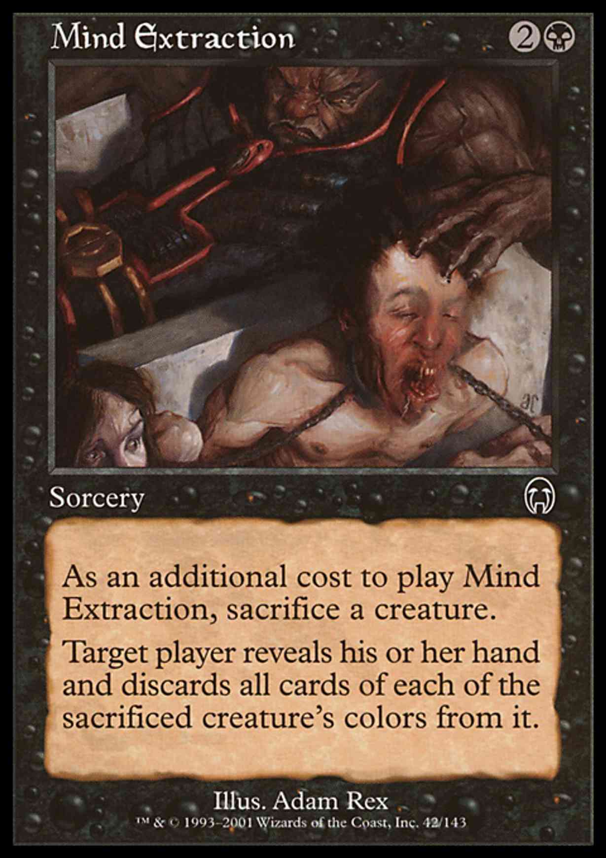 Mind Extraction magic card front
