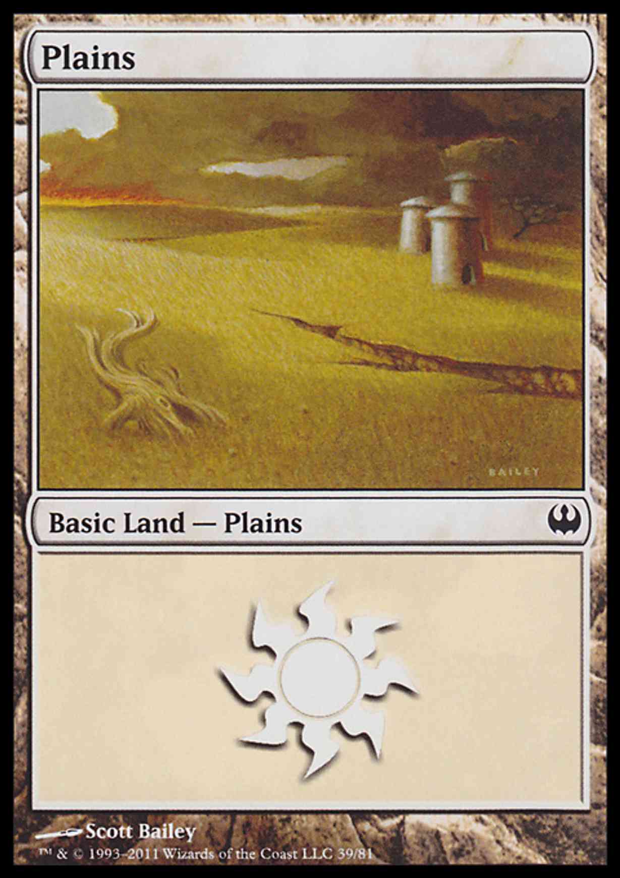 Plains (39)  magic card front