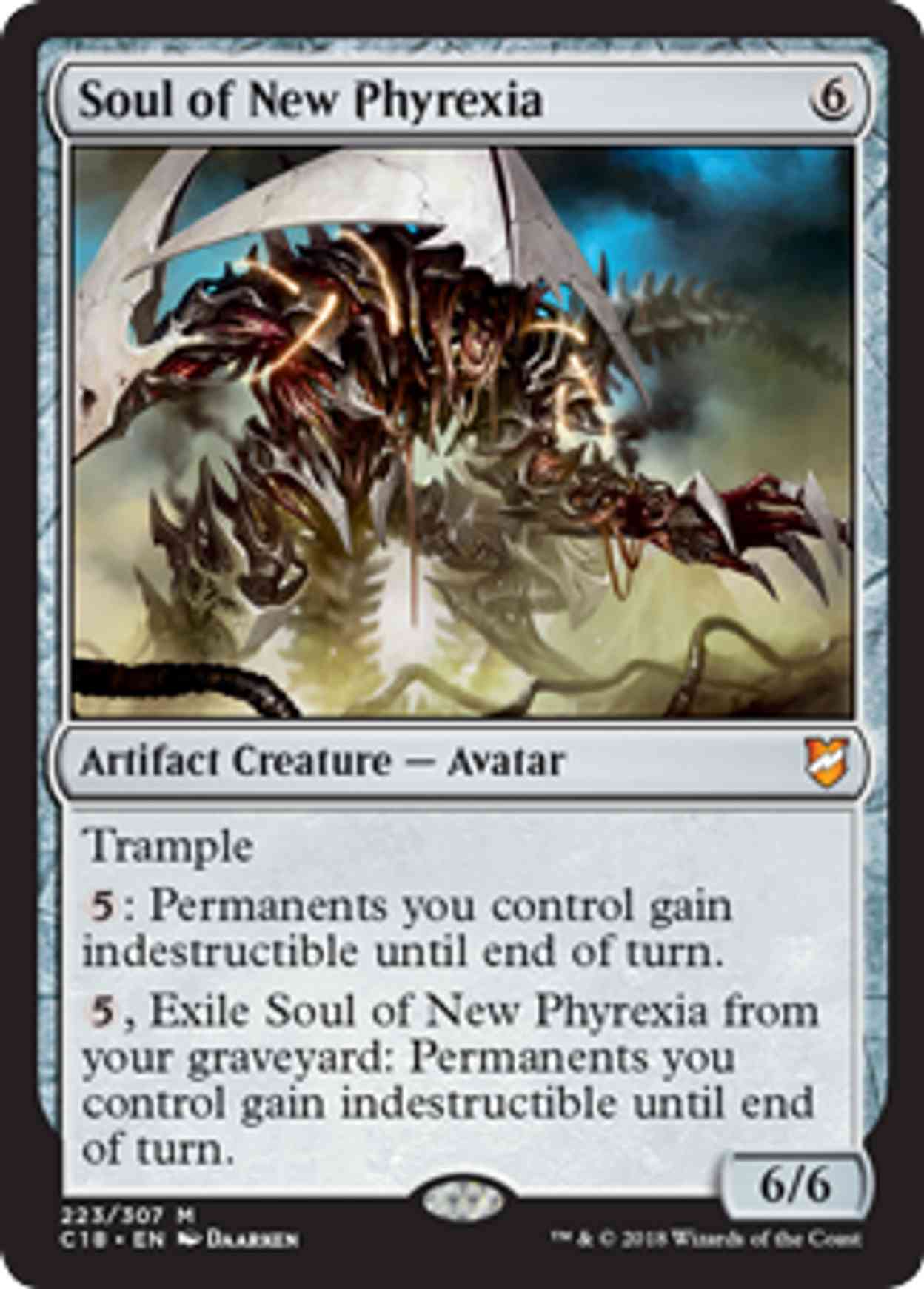 Soul of New Phyrexia magic card front