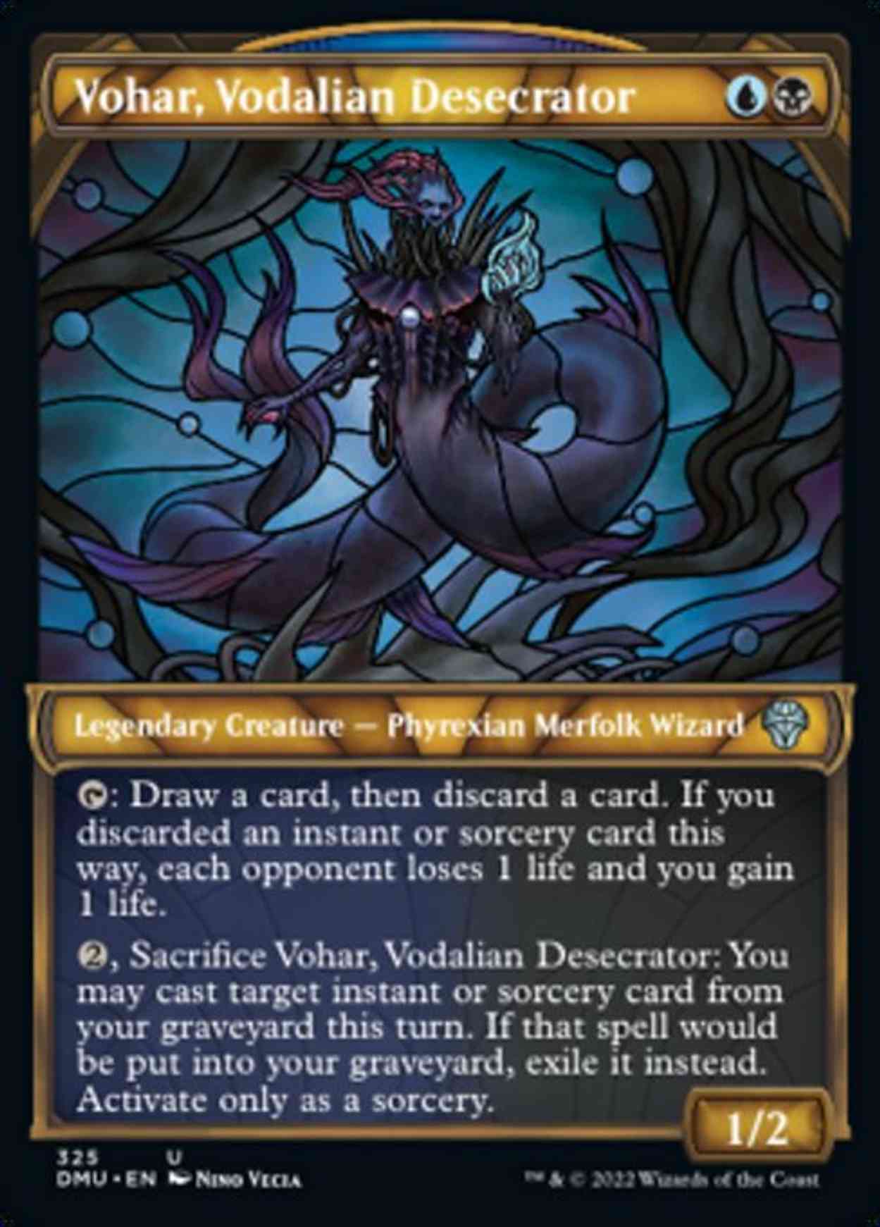 Vohar, Vodalian Desecrator (Showcase) magic card front