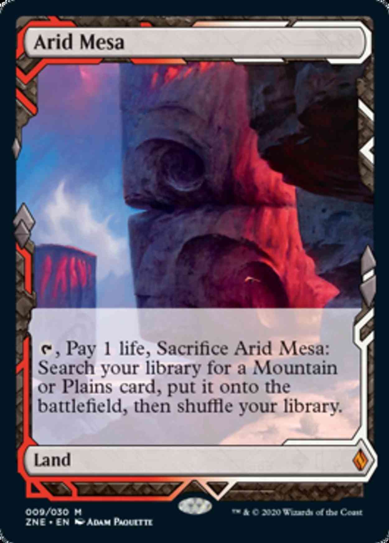 Arid Mesa magic card front