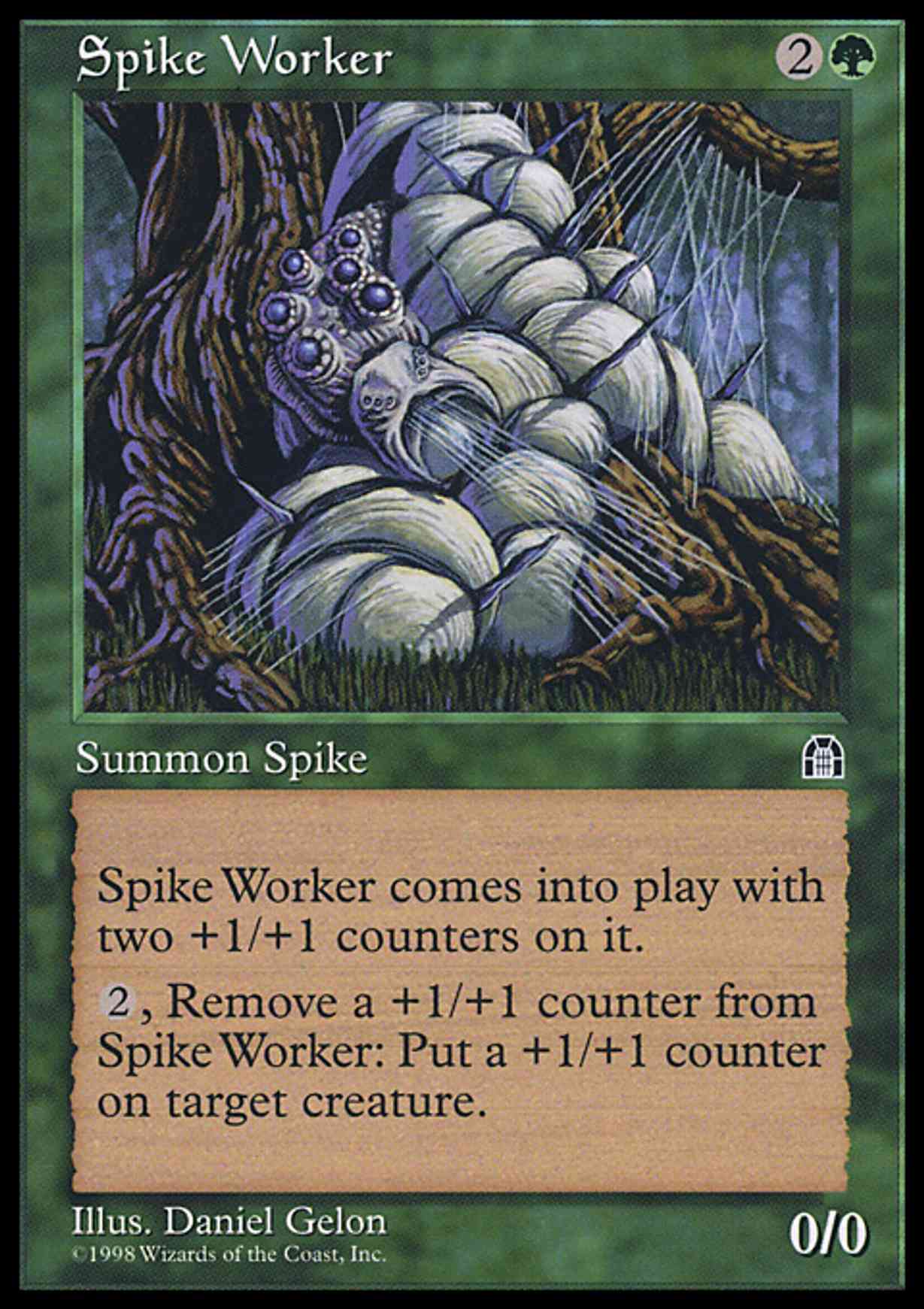 Spike Worker magic card front