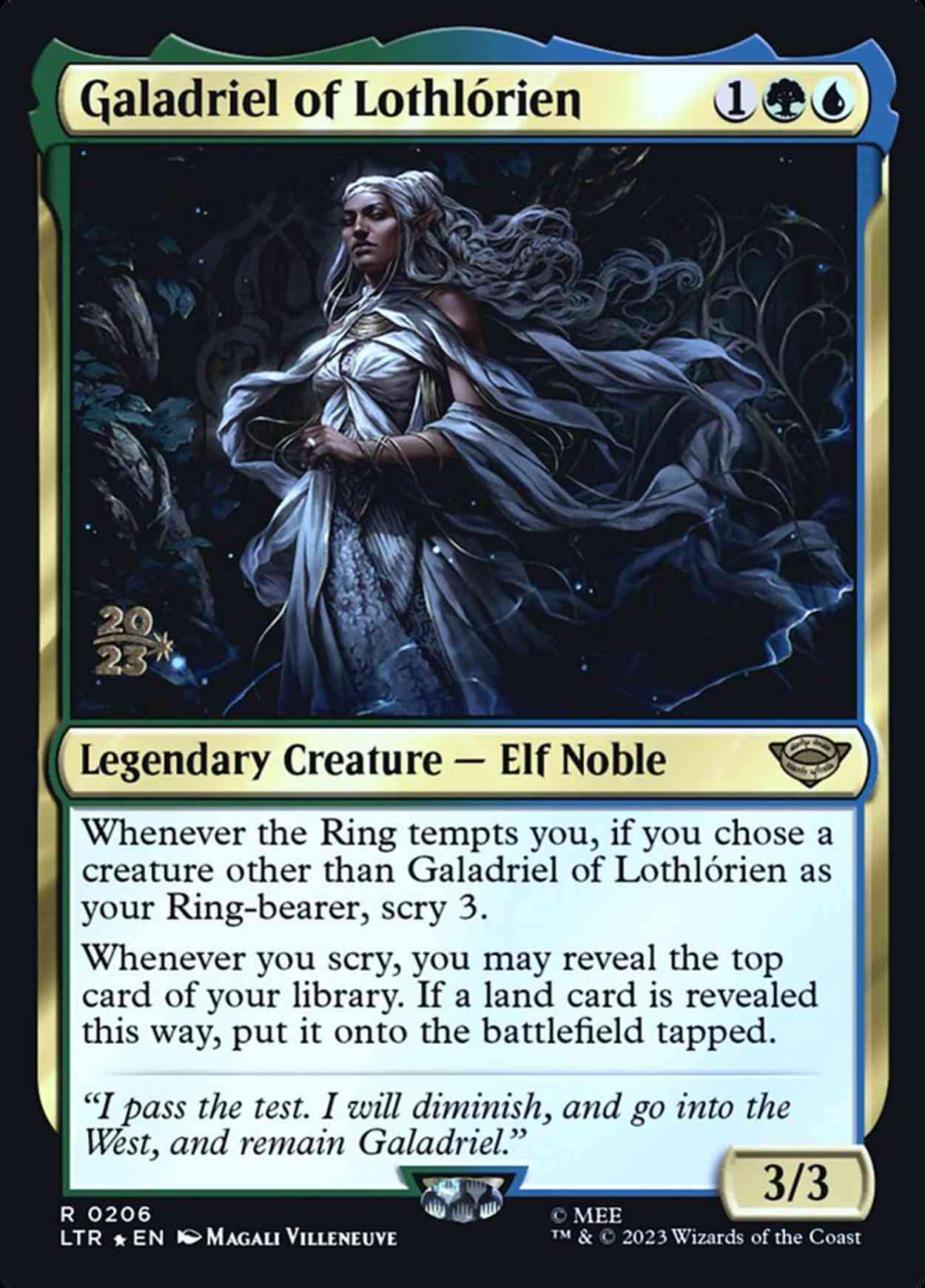 Galadriel of Lothlórien magic card front