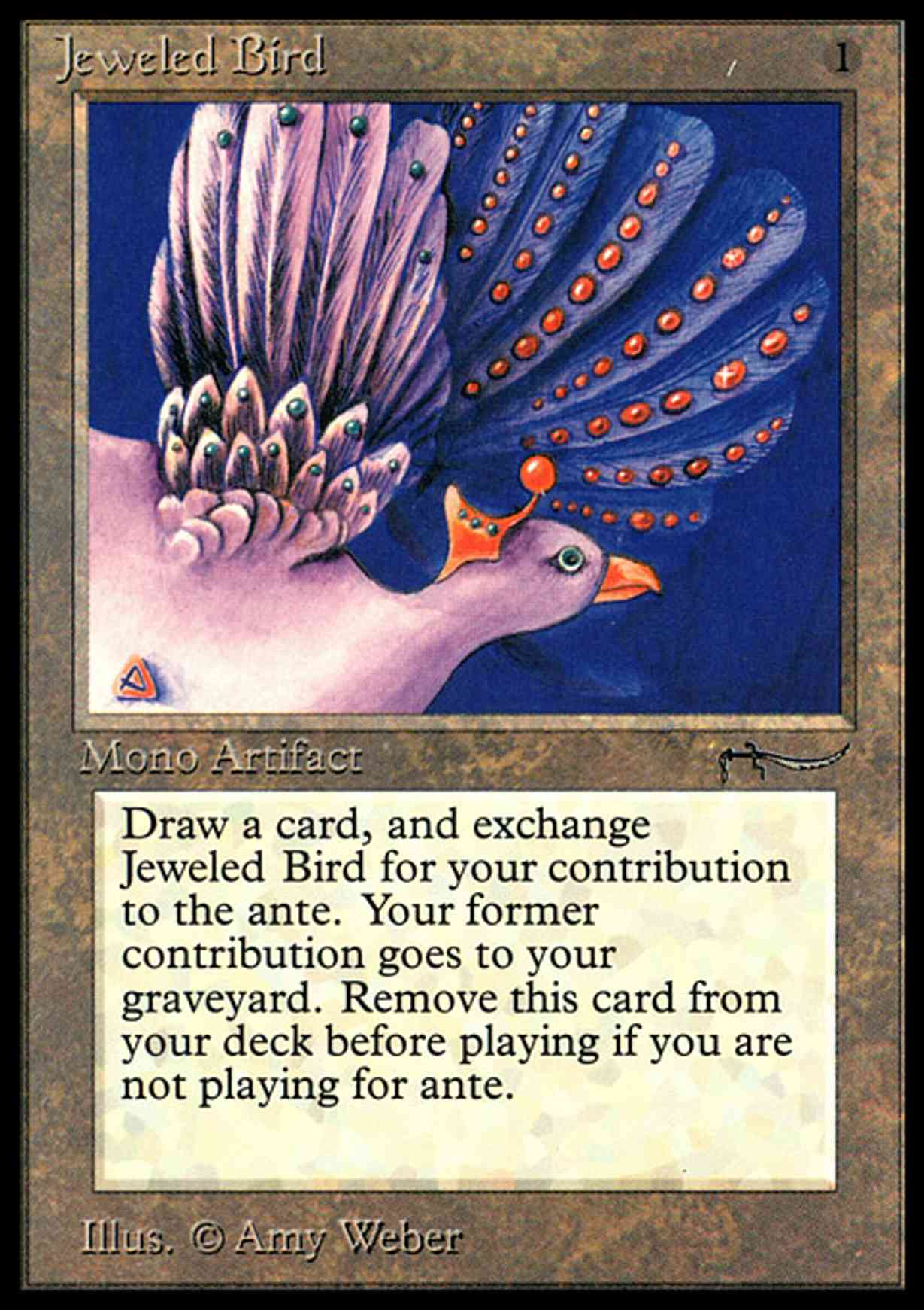 Jeweled Bird magic card front