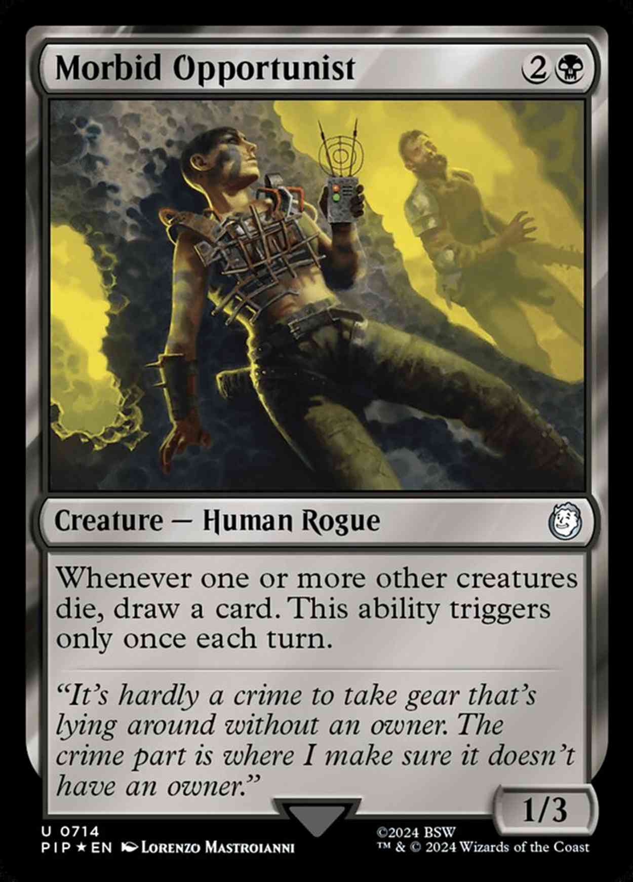 Morbid Opportunist (Surge Foil) magic card front