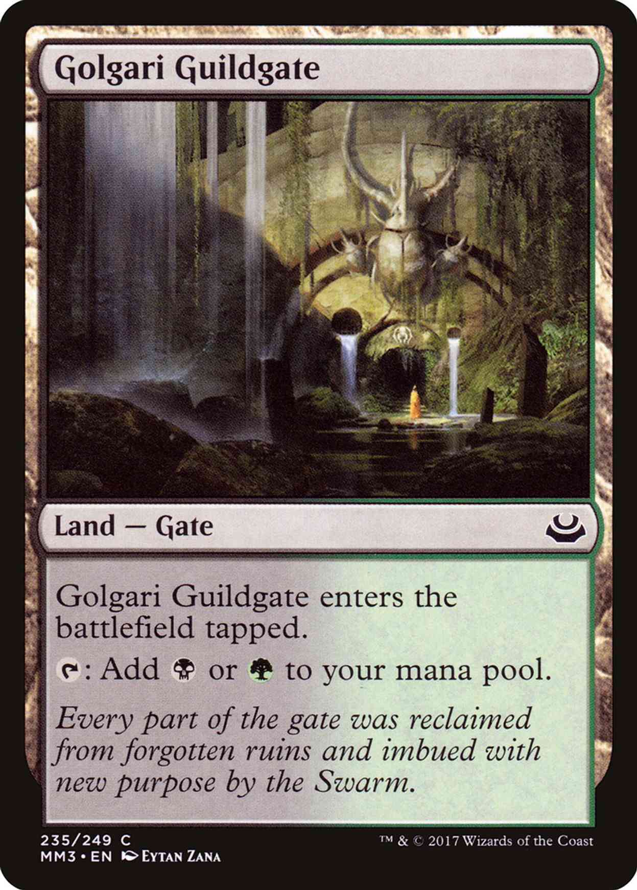 Golgari Guildgate magic card front