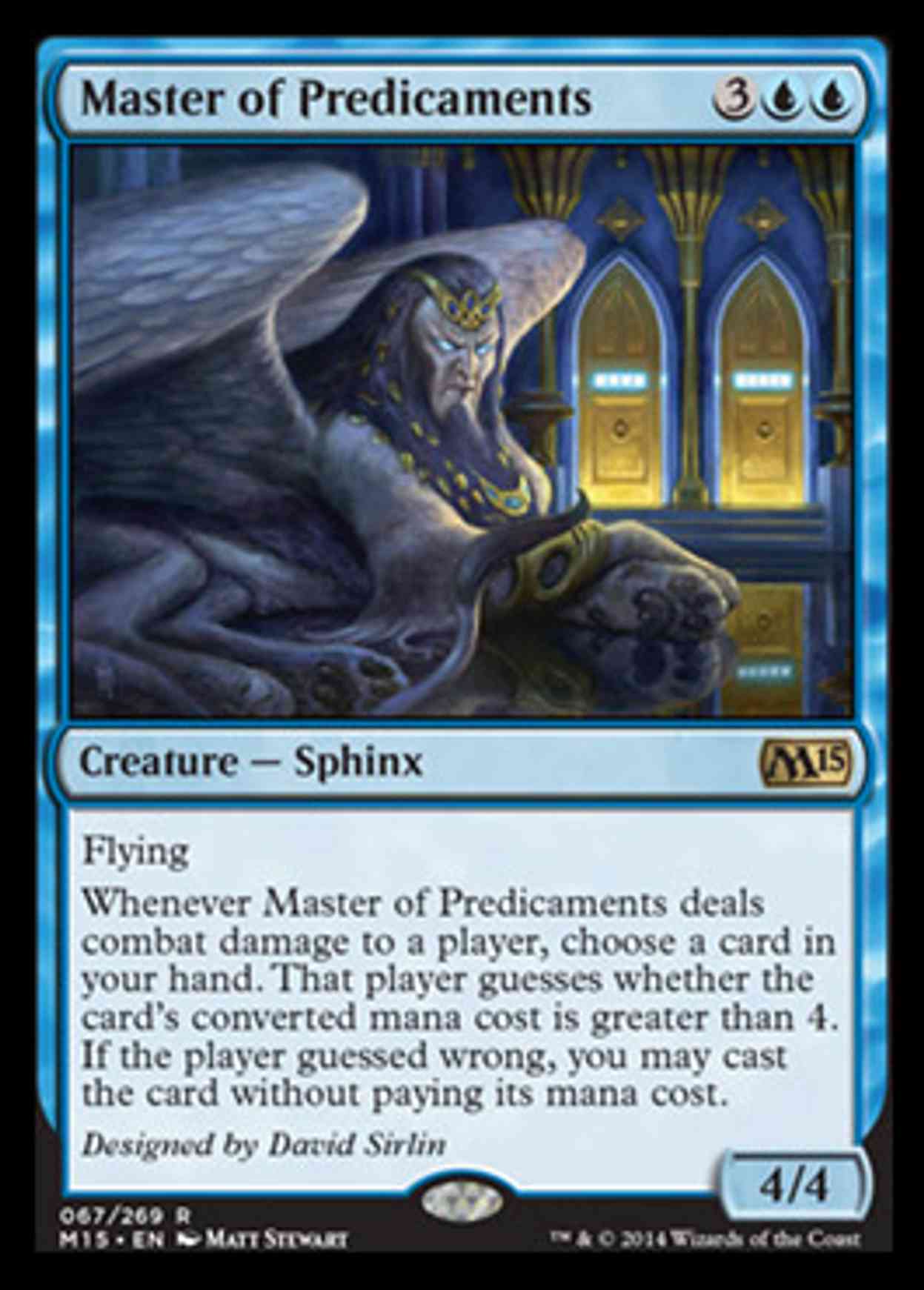 Master of Predicaments magic card front