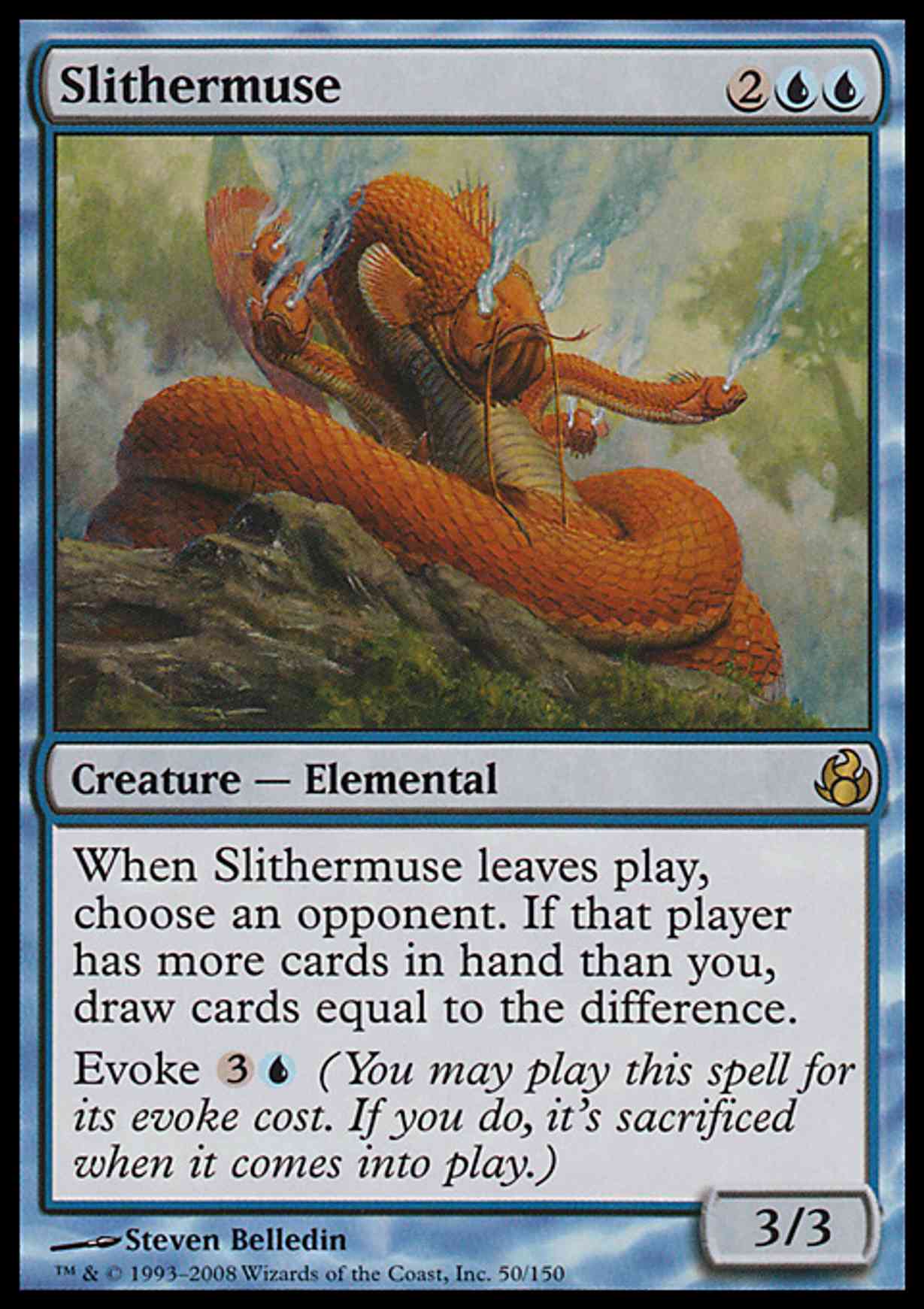 Slithermuse magic card front