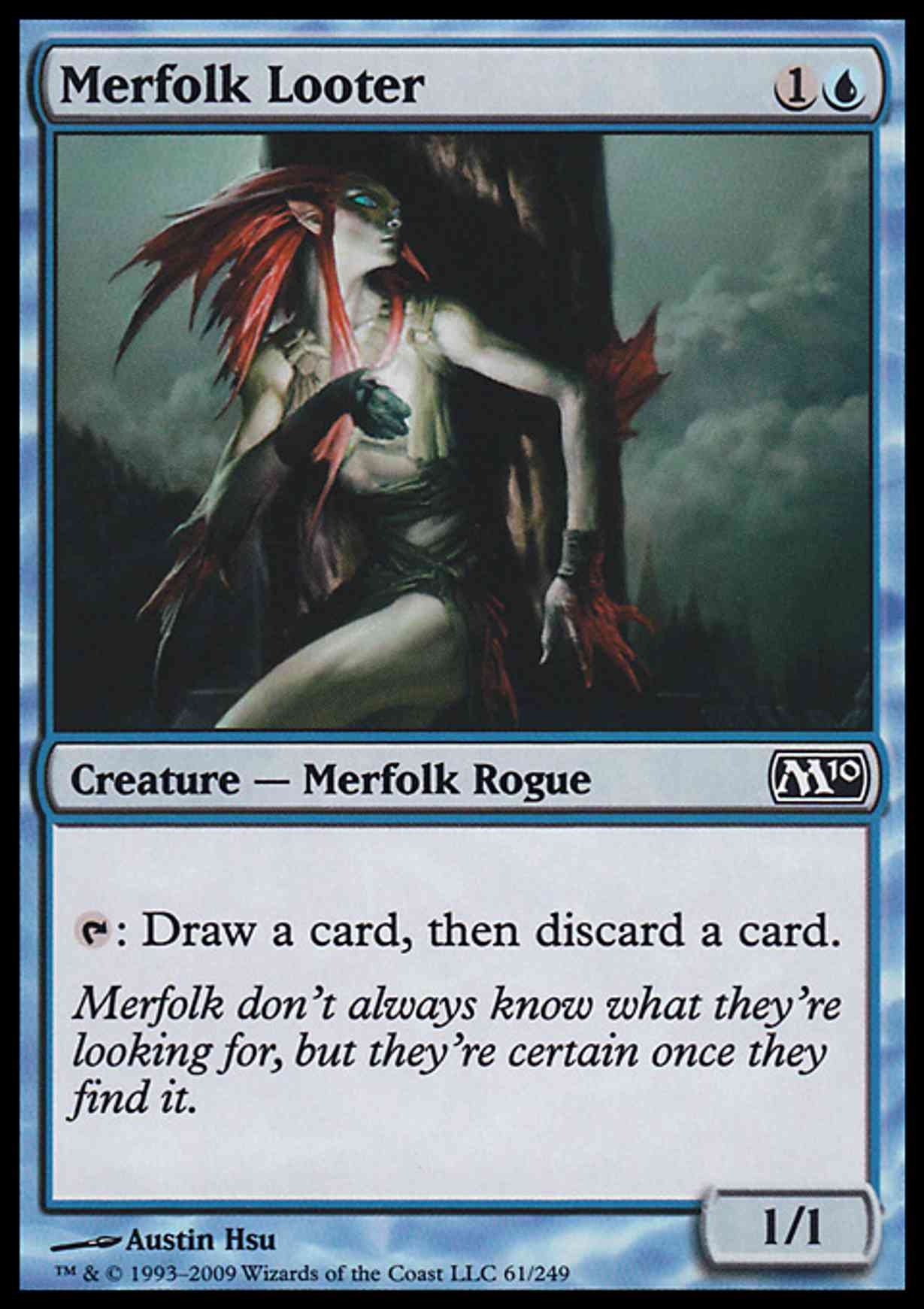 Merfolk Looter magic card front