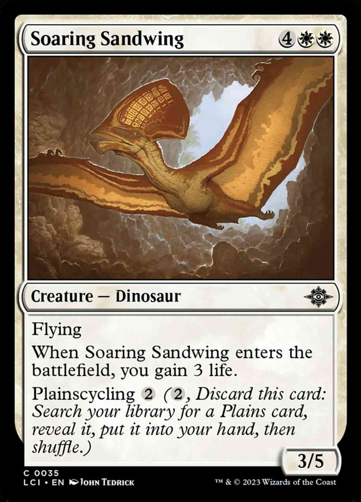 Soaring Sandwing magic card front