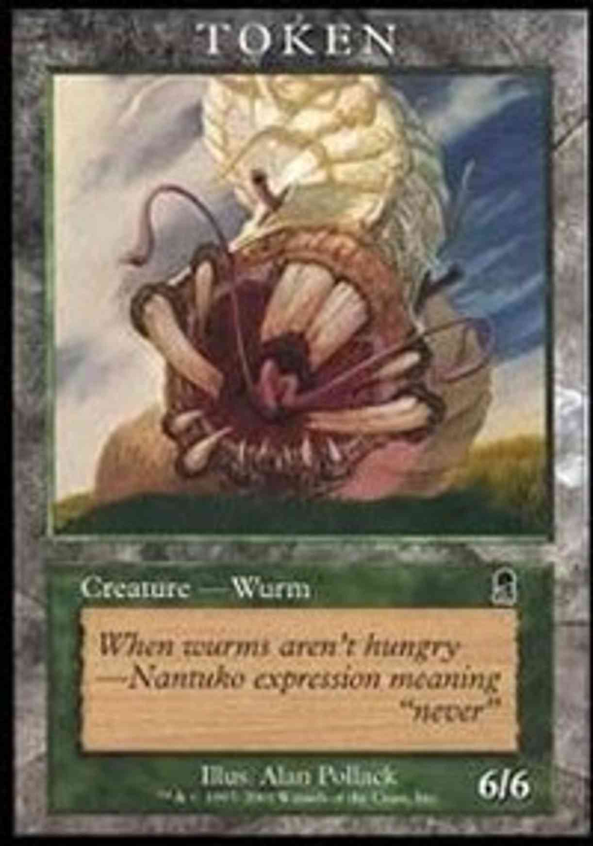 Wurm Token (Odyssey) magic card front