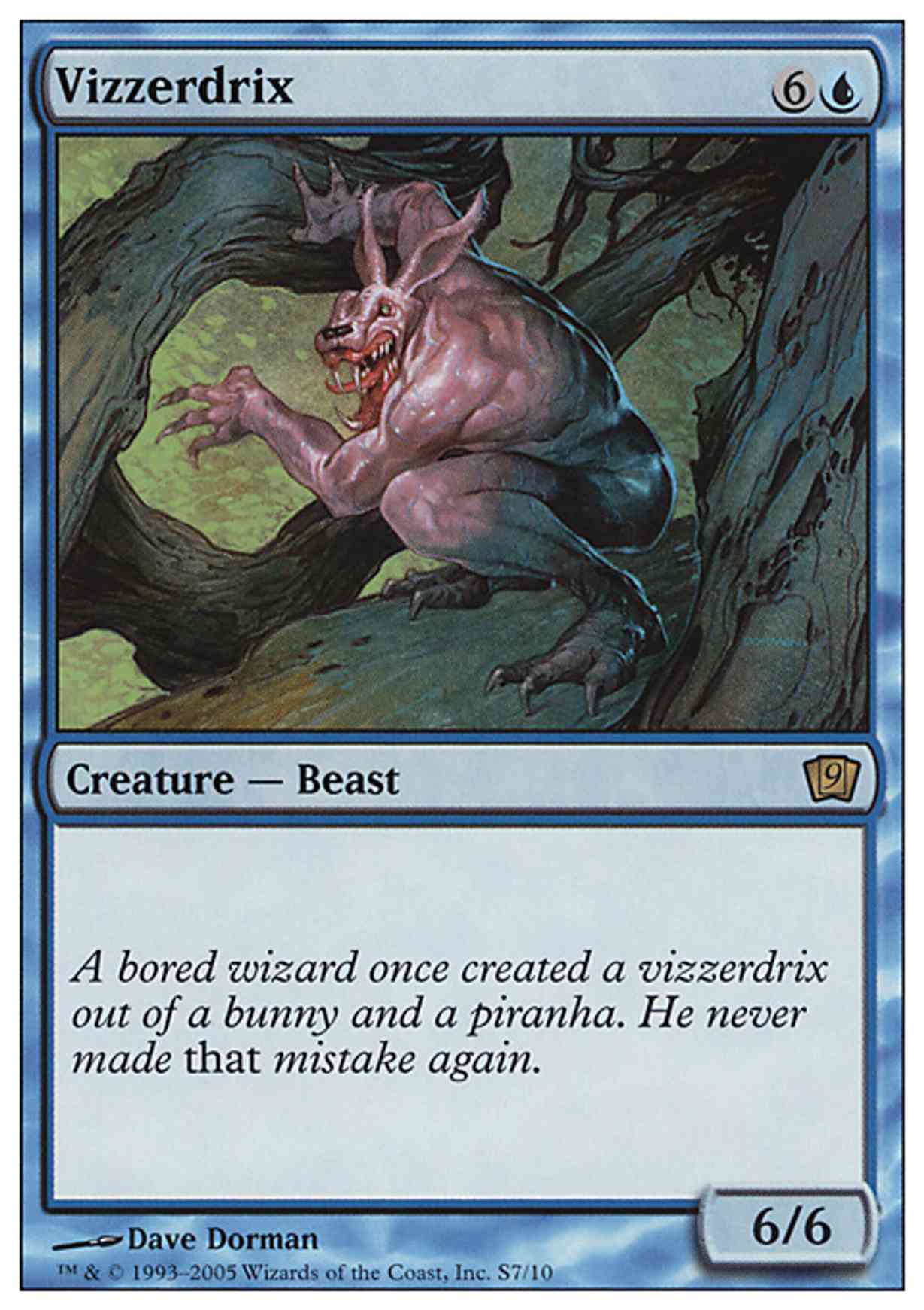 Vizzerdrix magic card front
