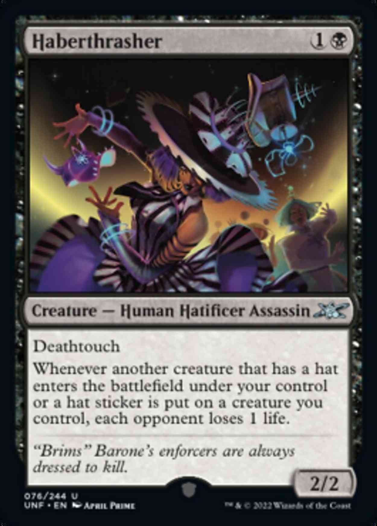 Haberthrasher magic card front