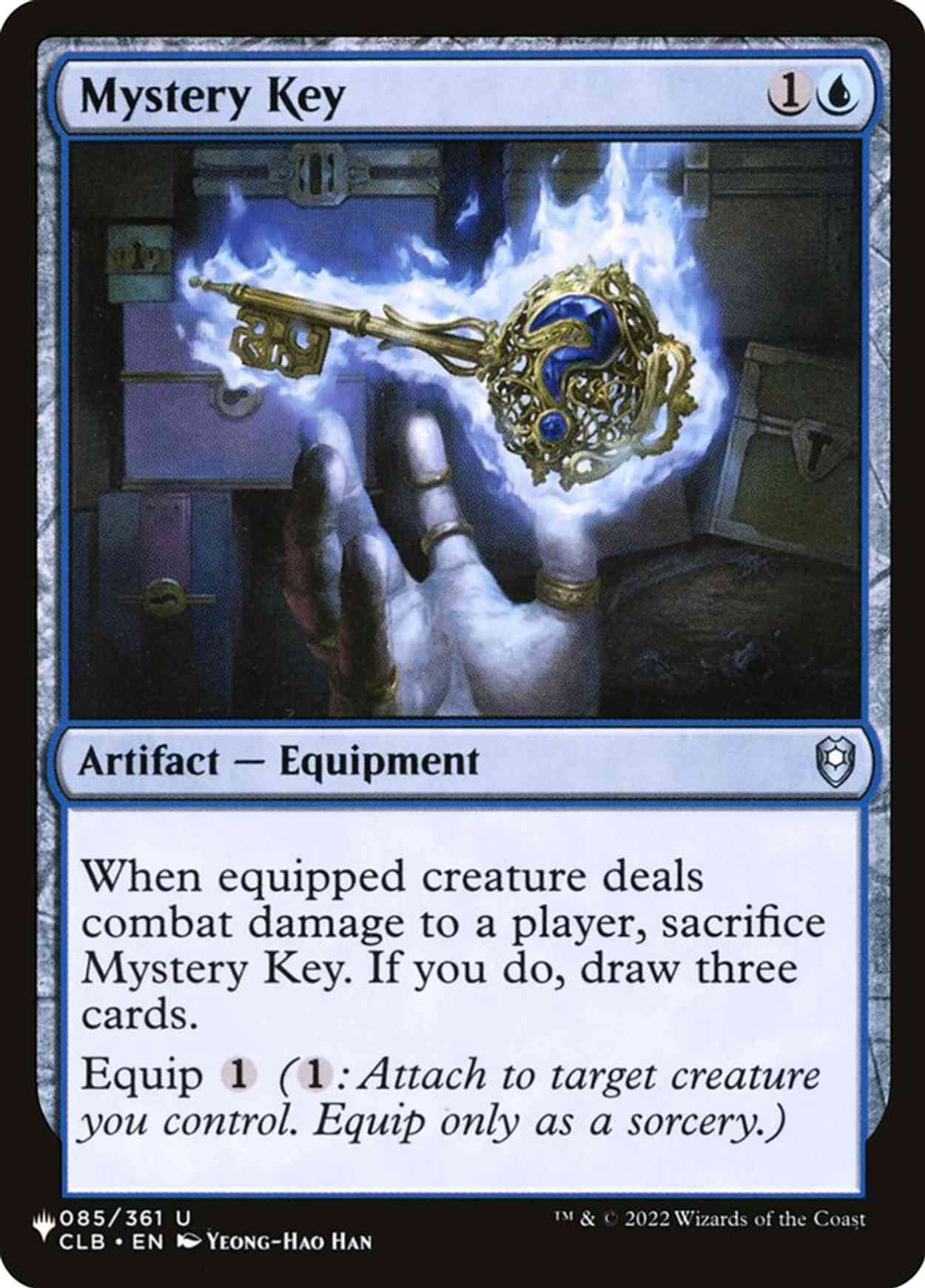 Mystery Key magic card front