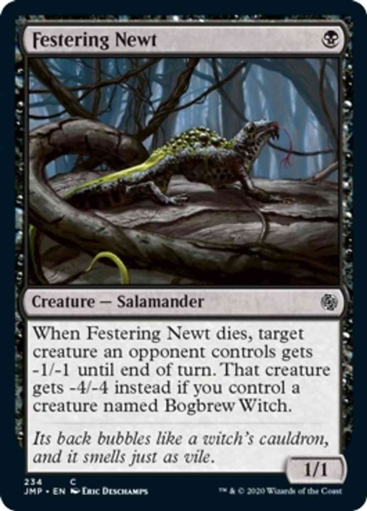 Festering Newt magic card front