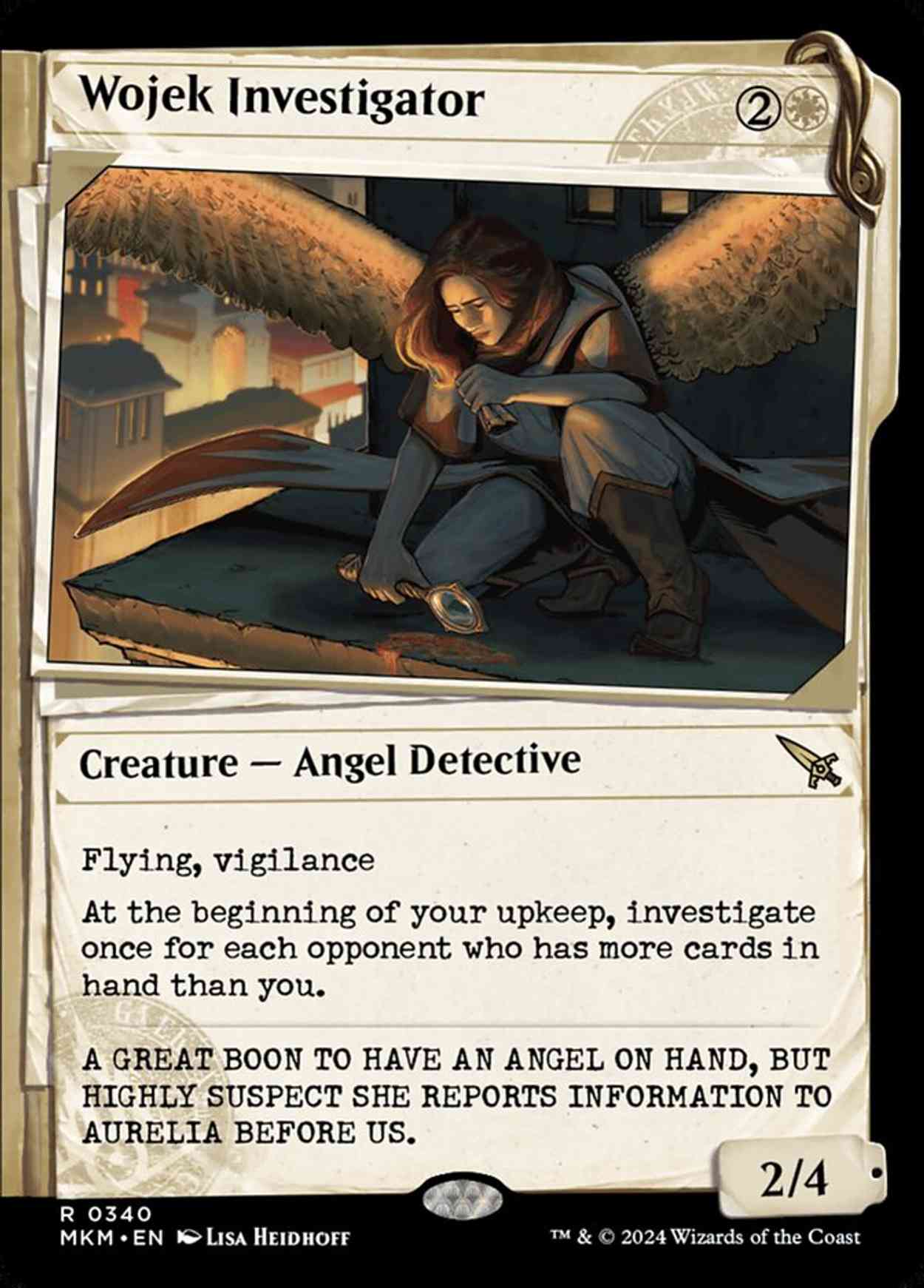 Wojek Investigator (Showcase) magic card front