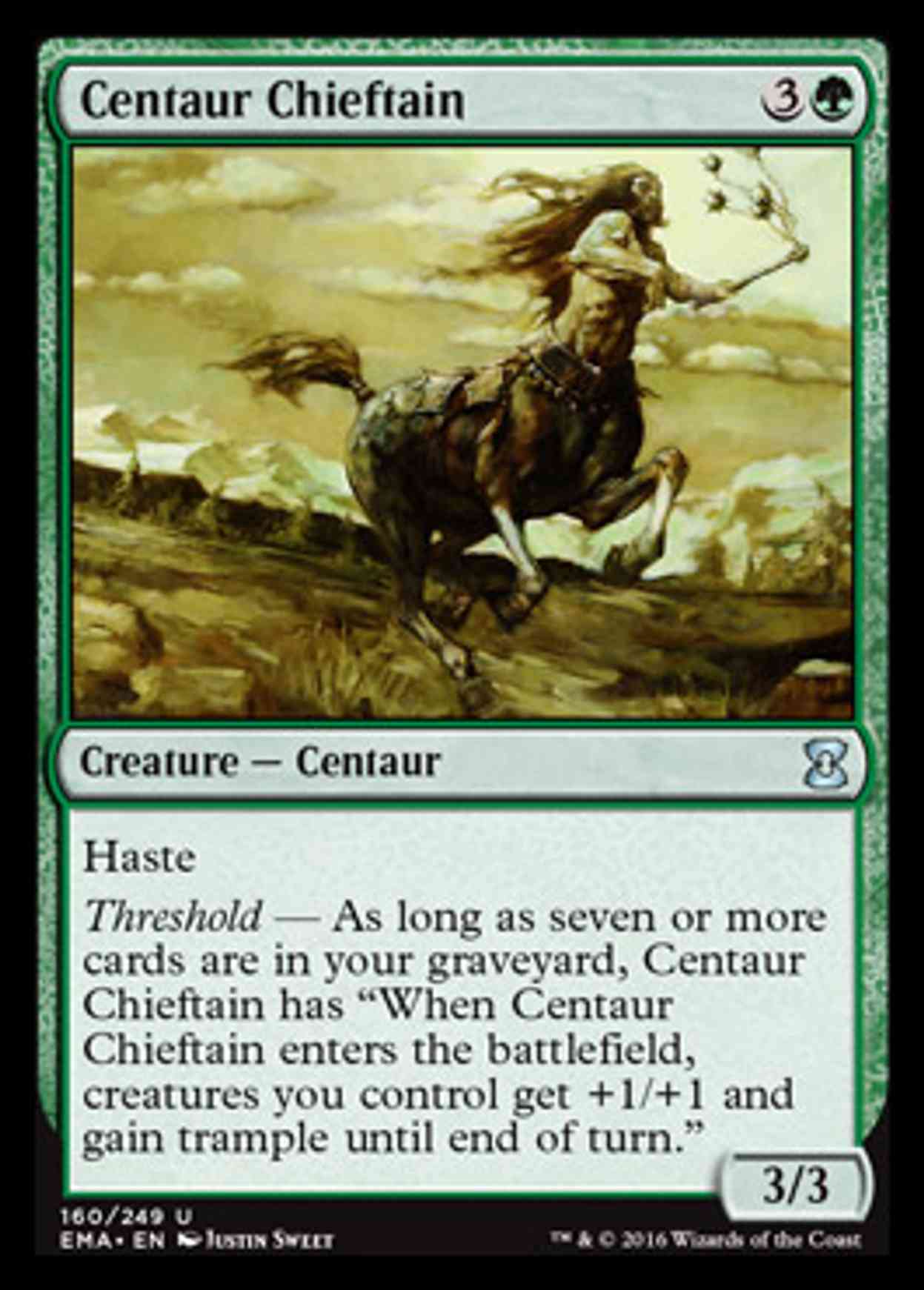 Centaur Chieftain magic card front