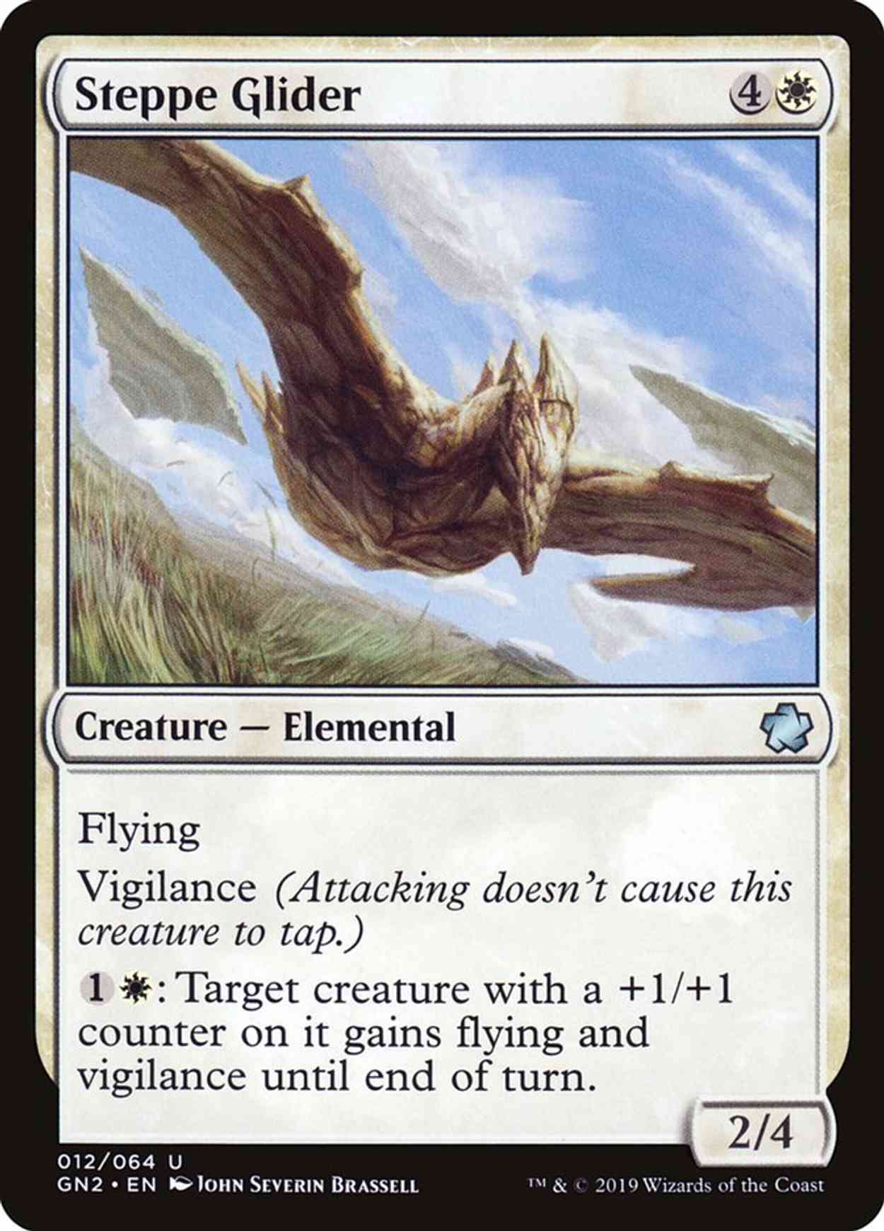 Steppe Glider magic card front