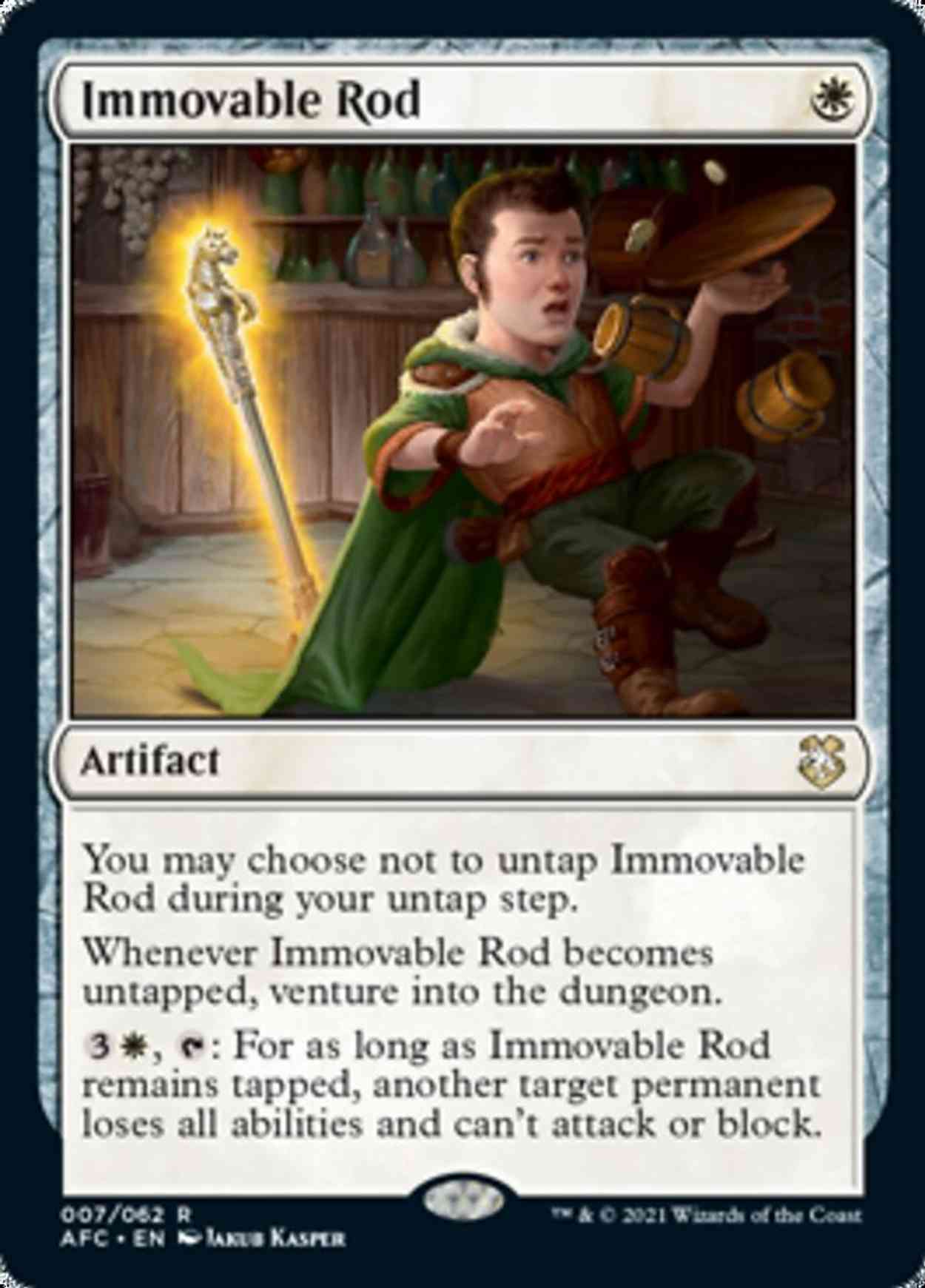 Immovable Rod magic card front