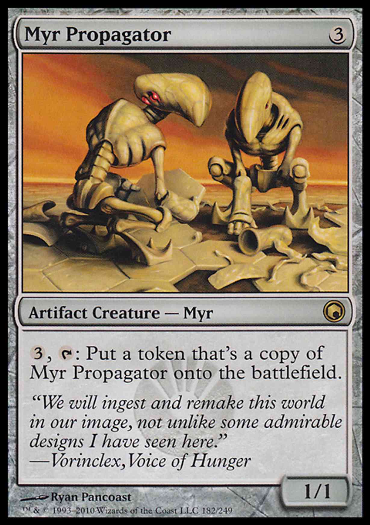 Myr Propagator magic card front