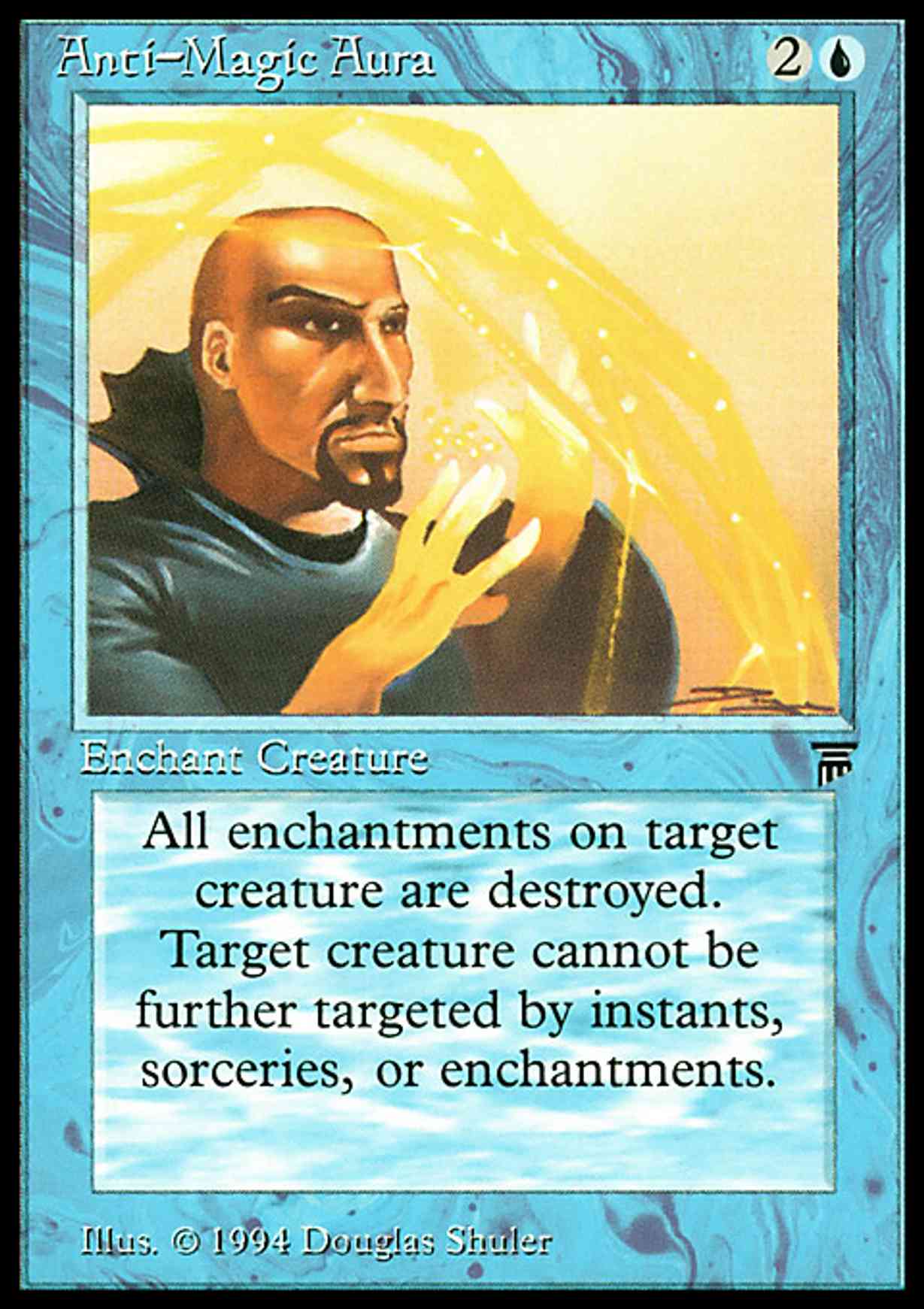 Anti-Magic Aura magic card front