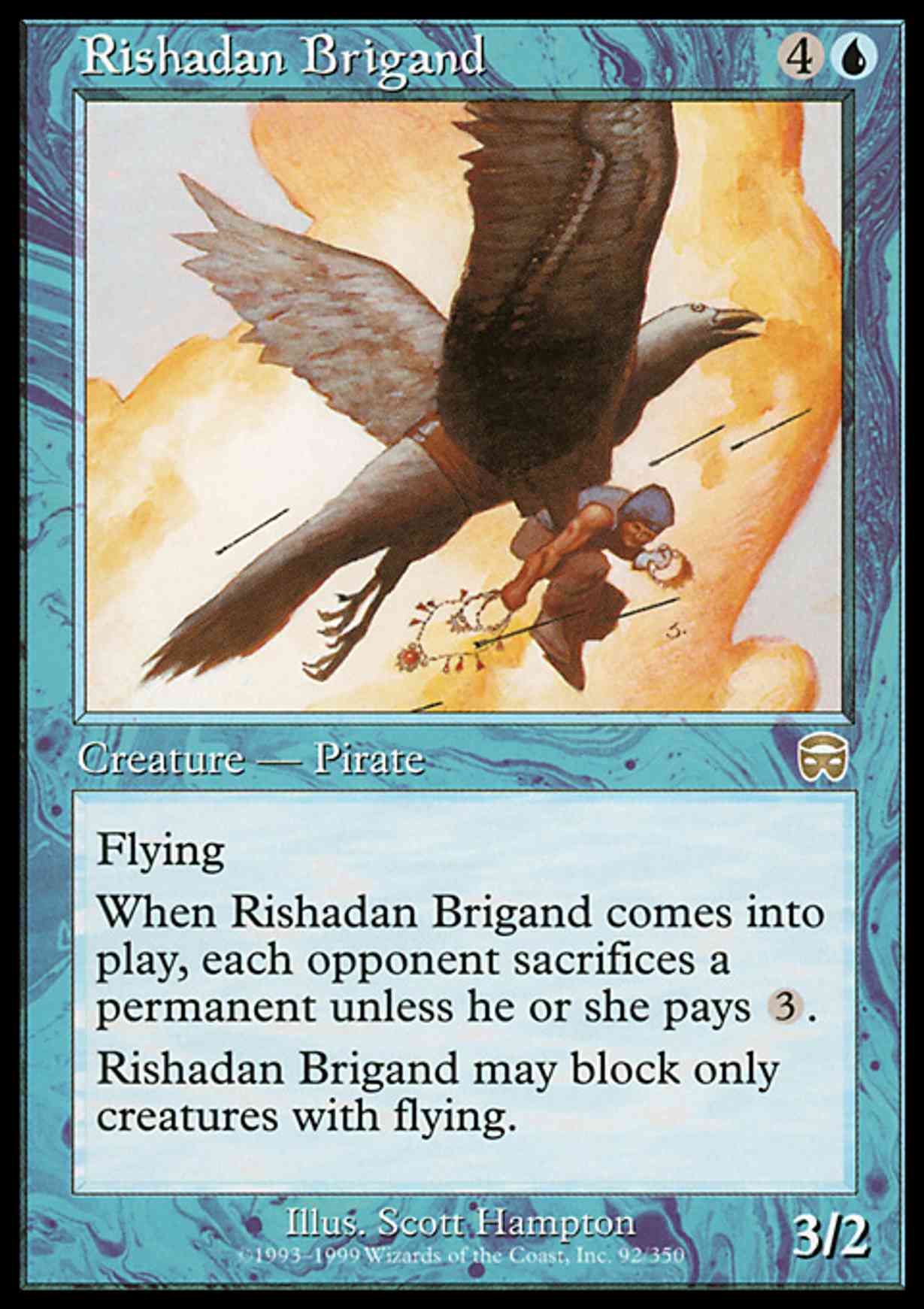 Rishadan Brigand magic card front
