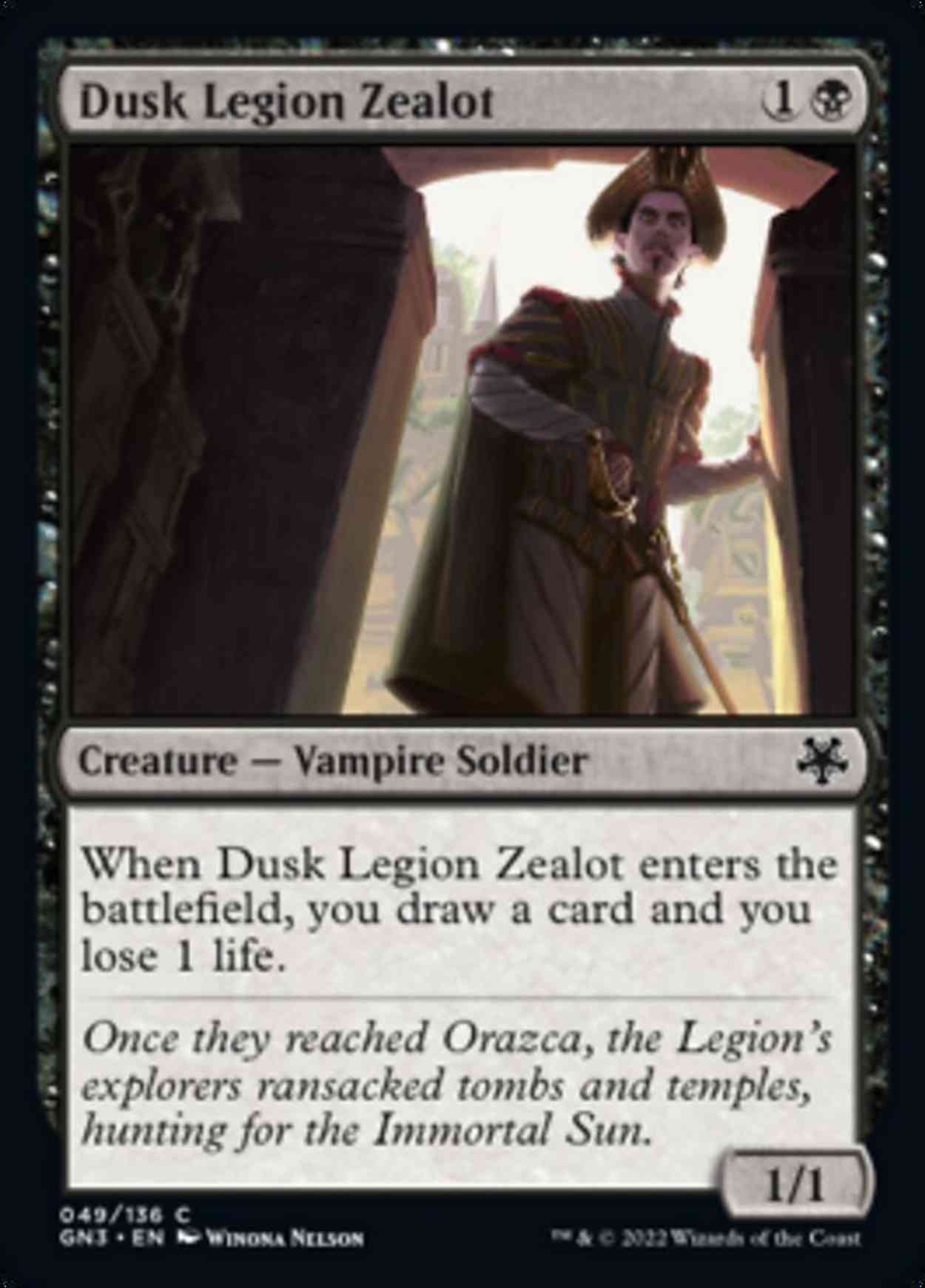 Dusk Legion Zealot magic card front