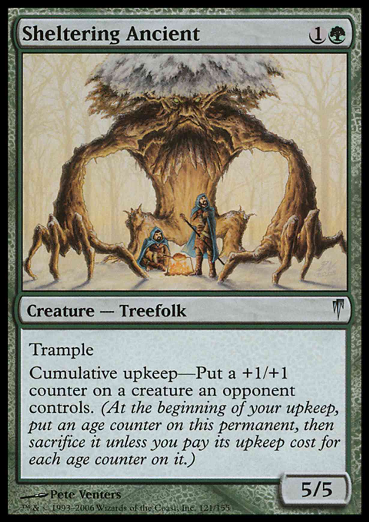 Sheltering Ancient magic card front