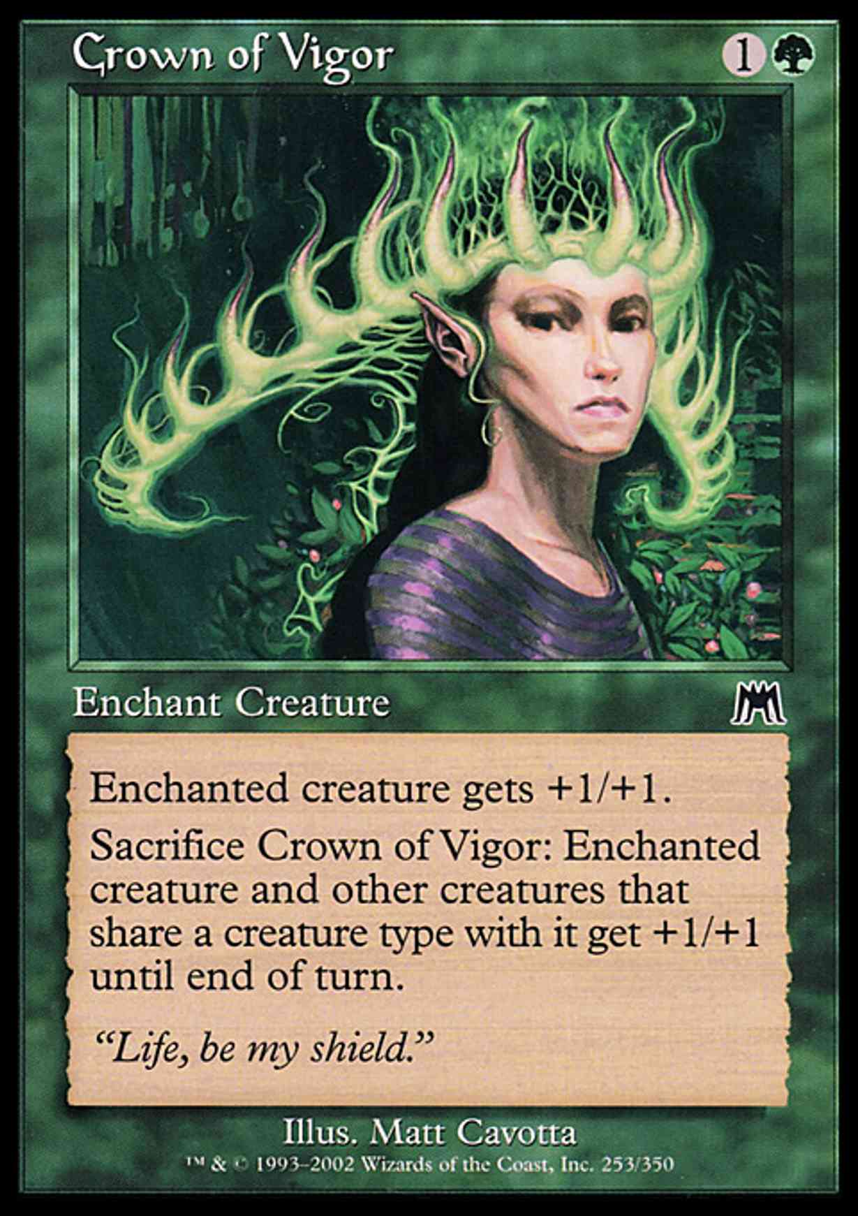 Crown of Vigor magic card front