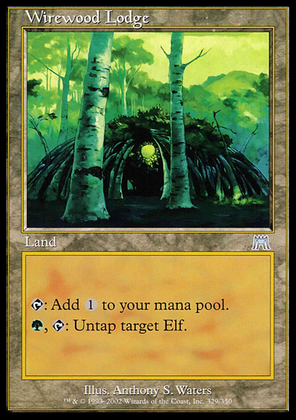 Wirewood Lodge magic card front