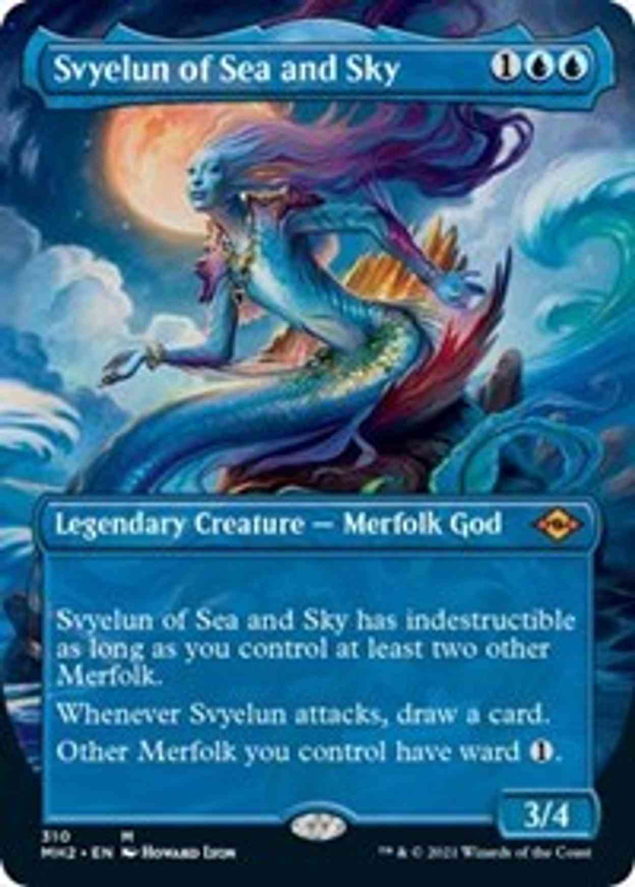Svyelun of Sea and Sky (Borderless) magic card front