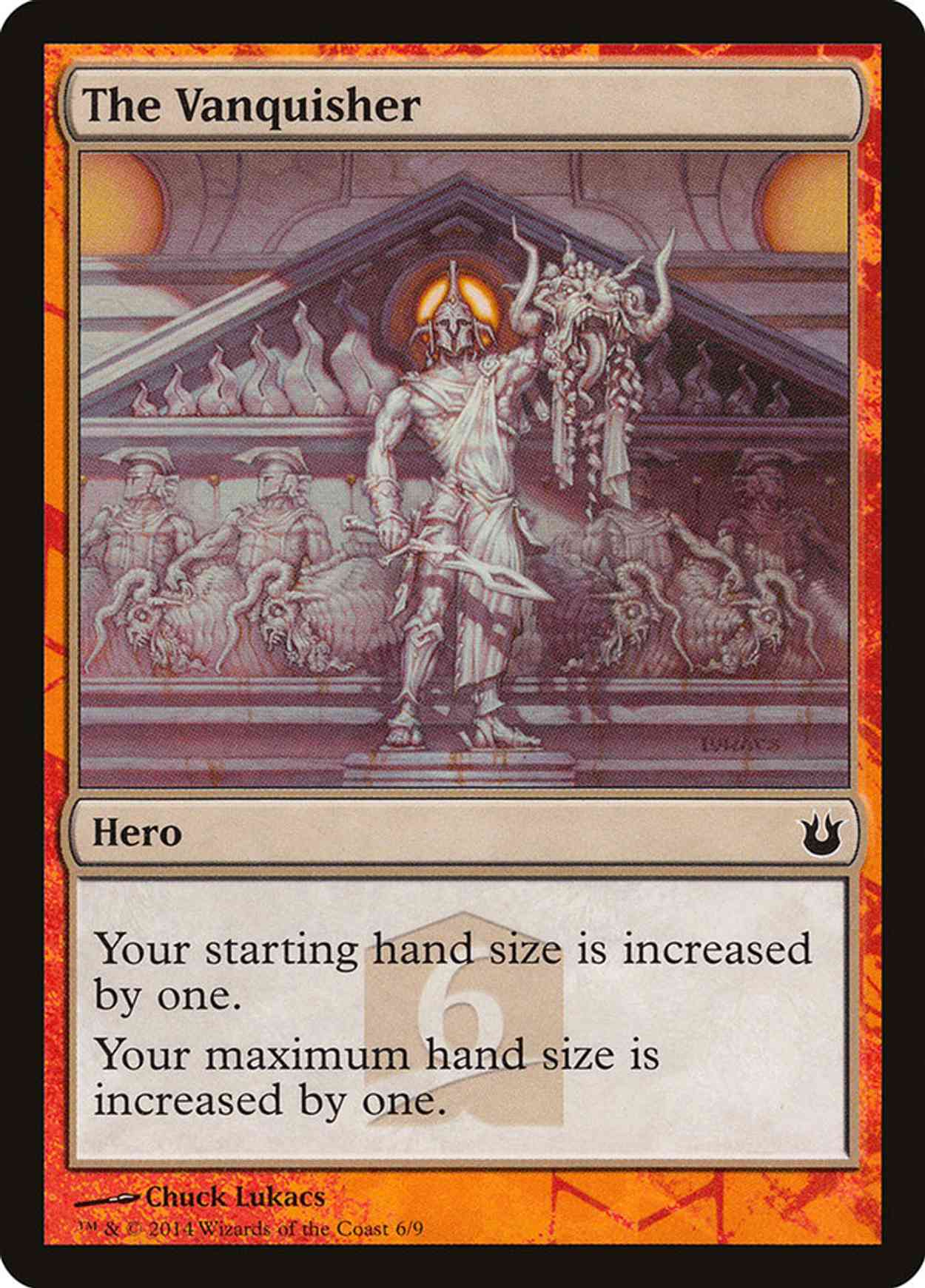 The Vanquisher magic card front