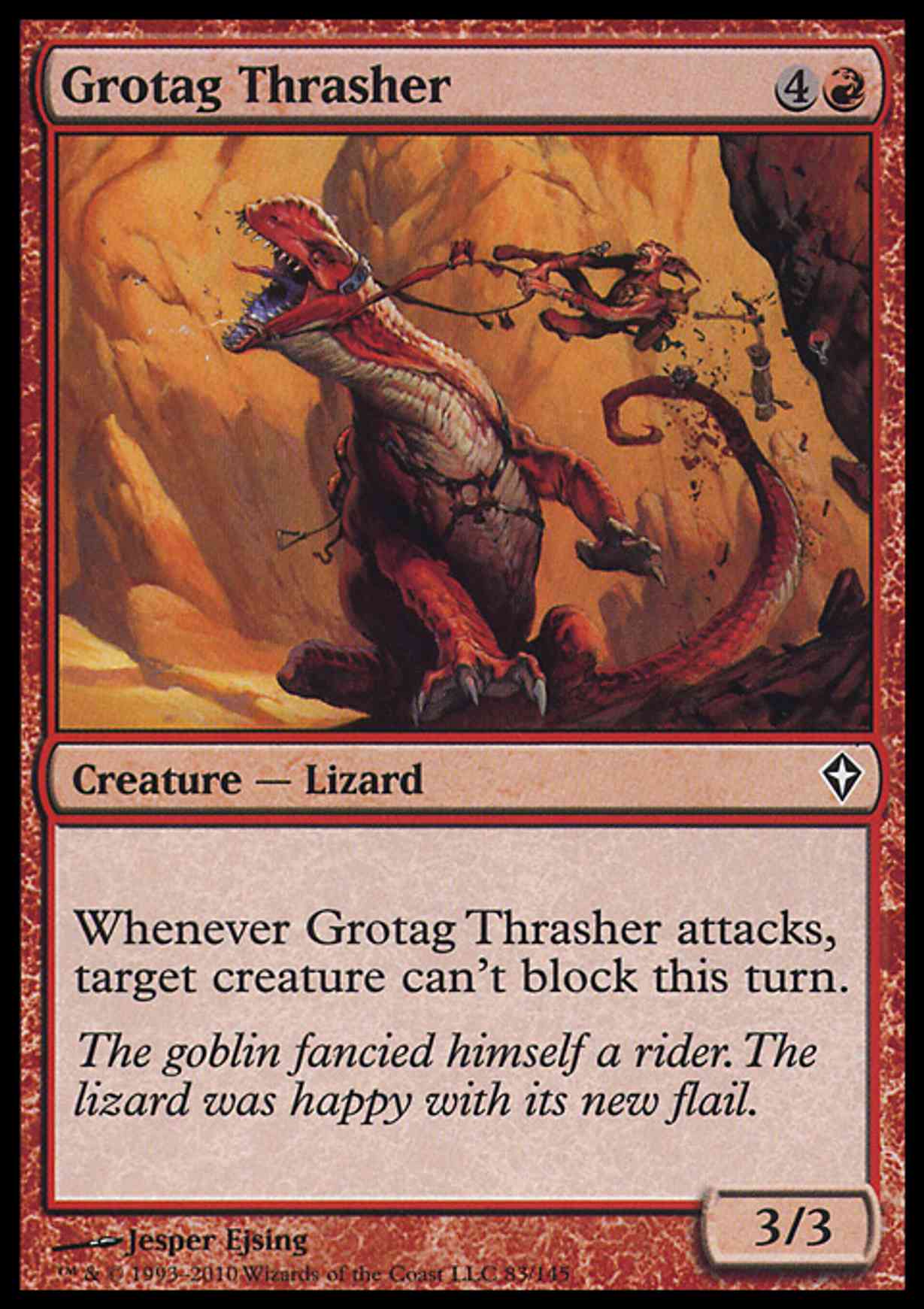 Grotag Thrasher magic card front