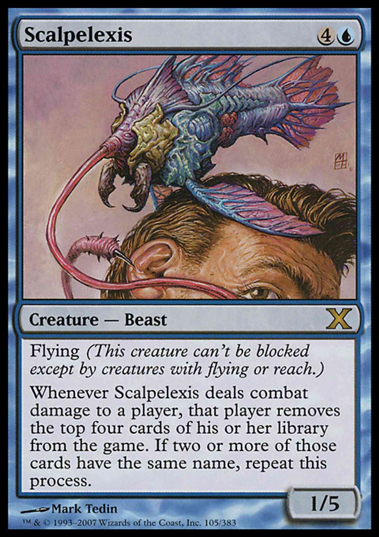 Scalpelexis magic card front