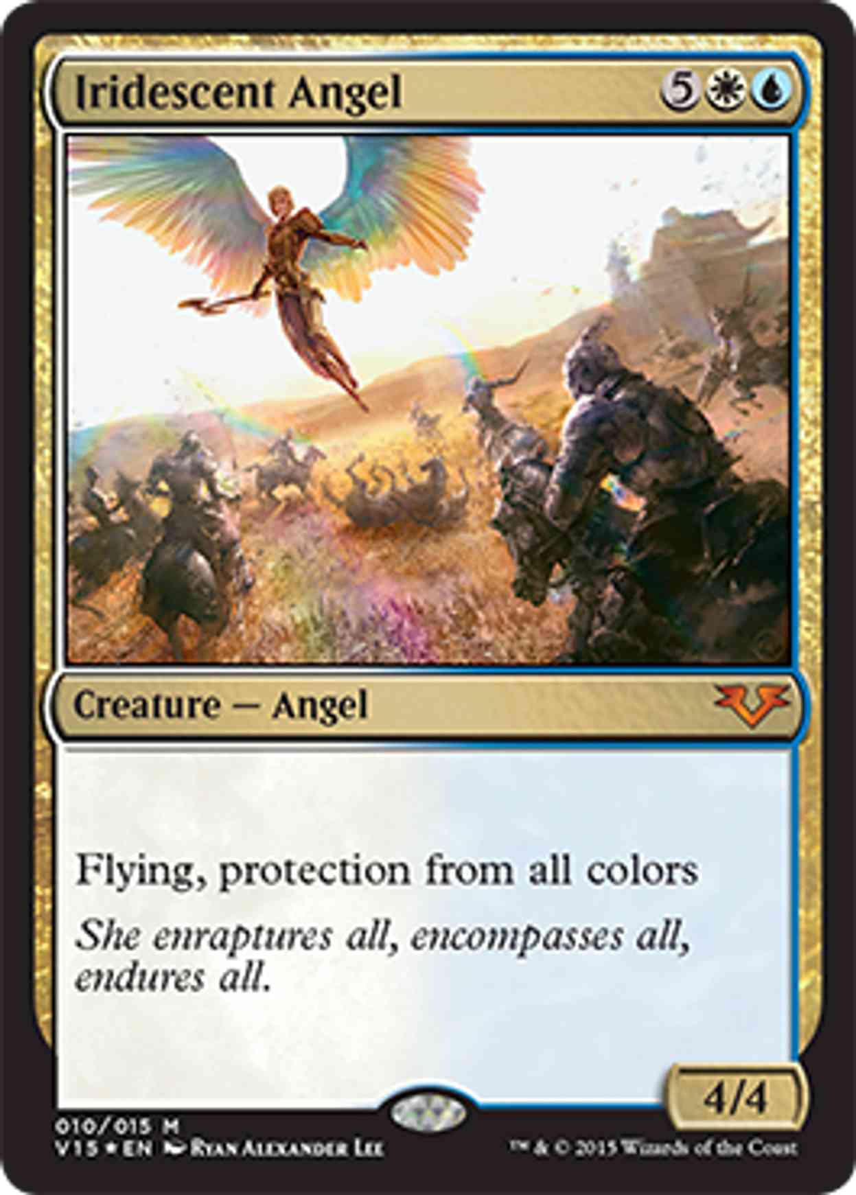Iridescent Angel magic card front