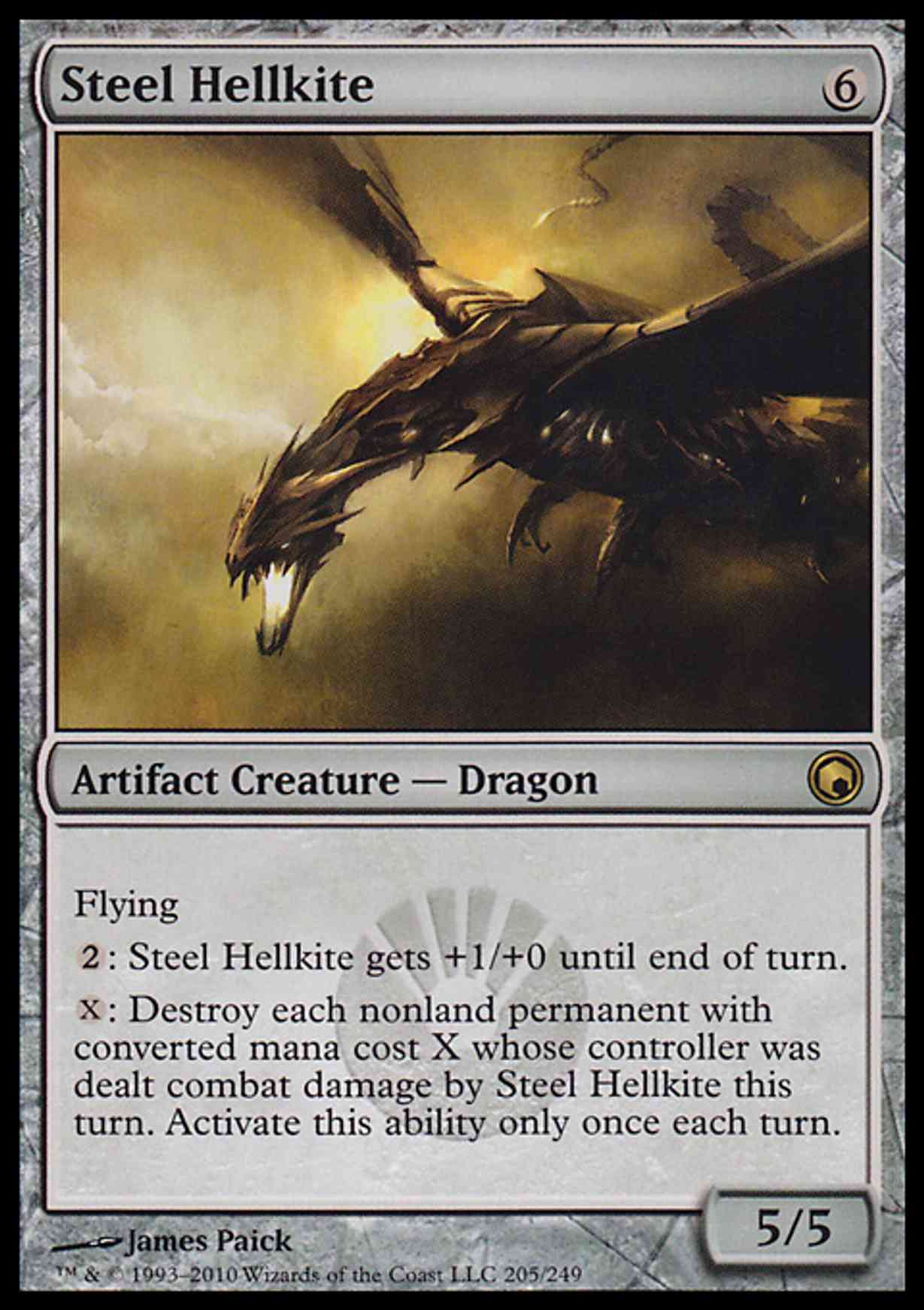 Steel Hellkite Price from mtg Scars of Mirrodin