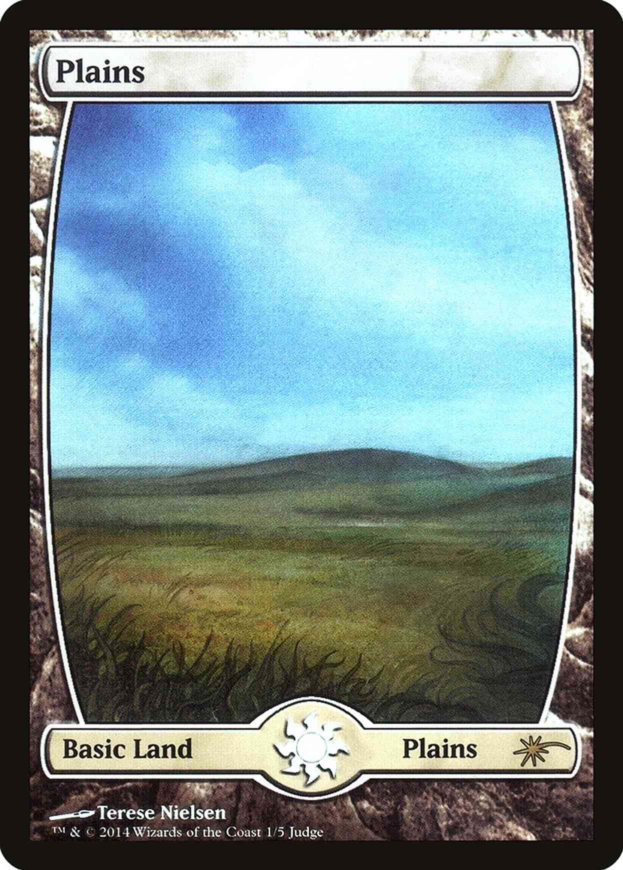 Plains - Full Art magic card front