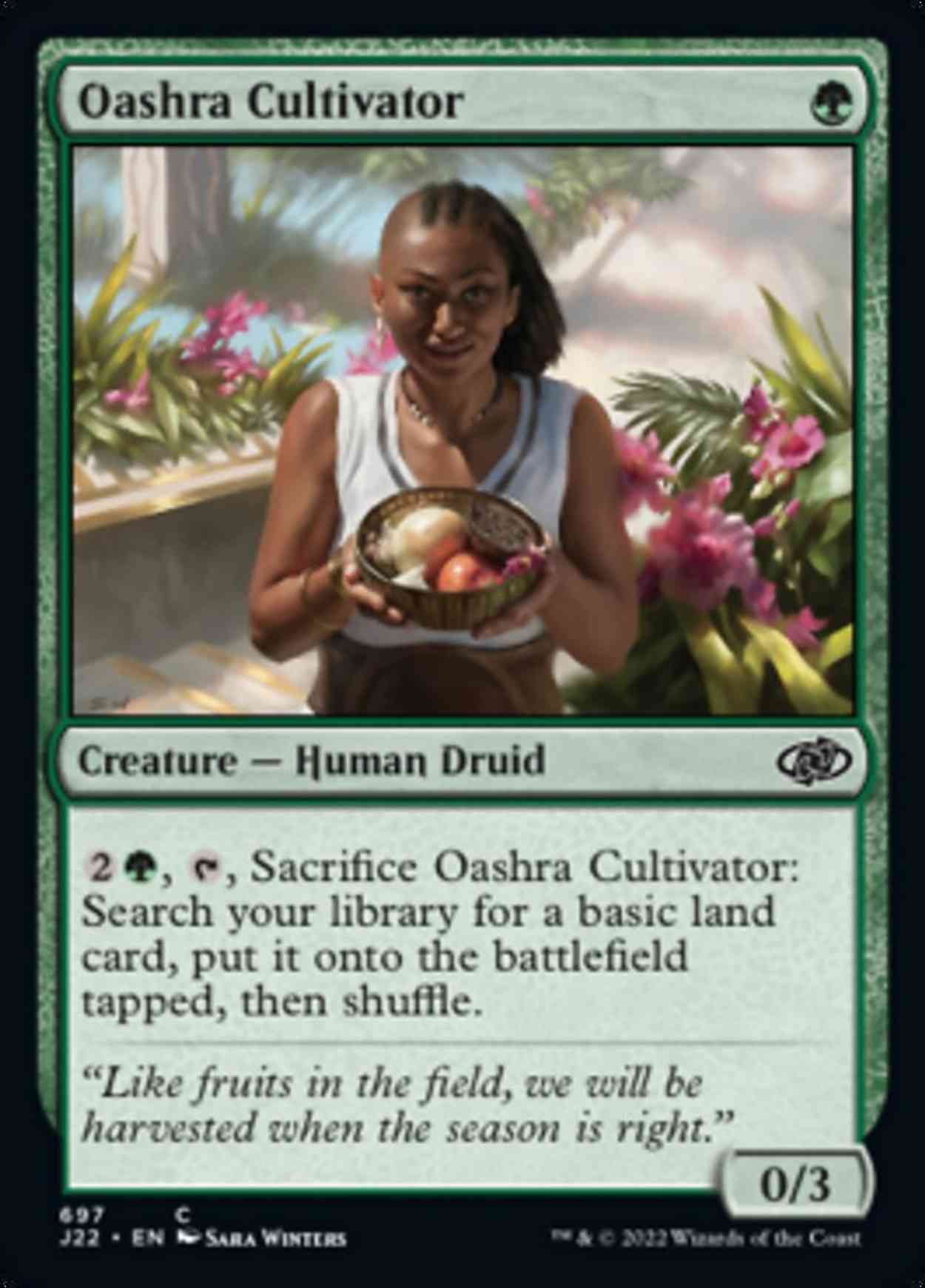 Oashra Cultivator magic card front