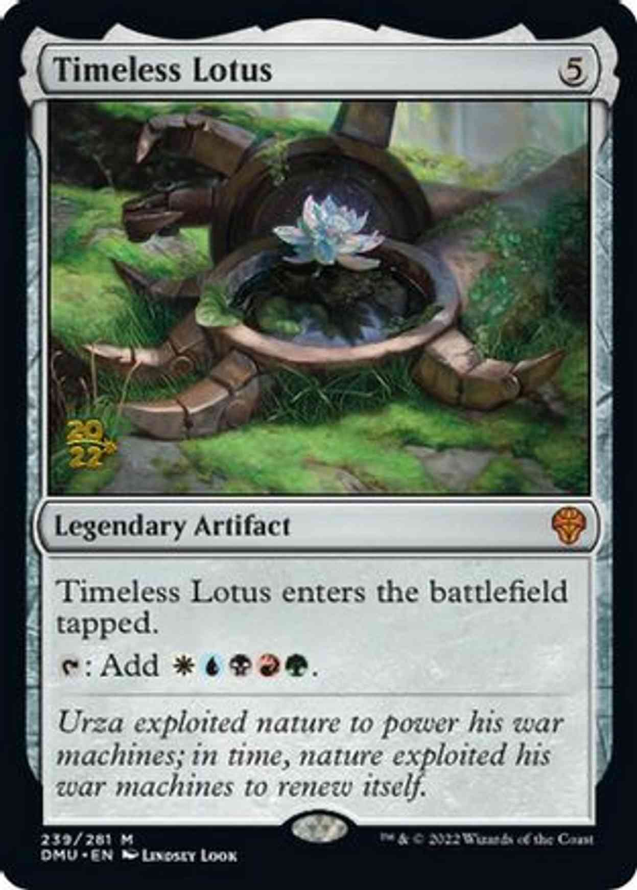 Timeless Lotus magic card front