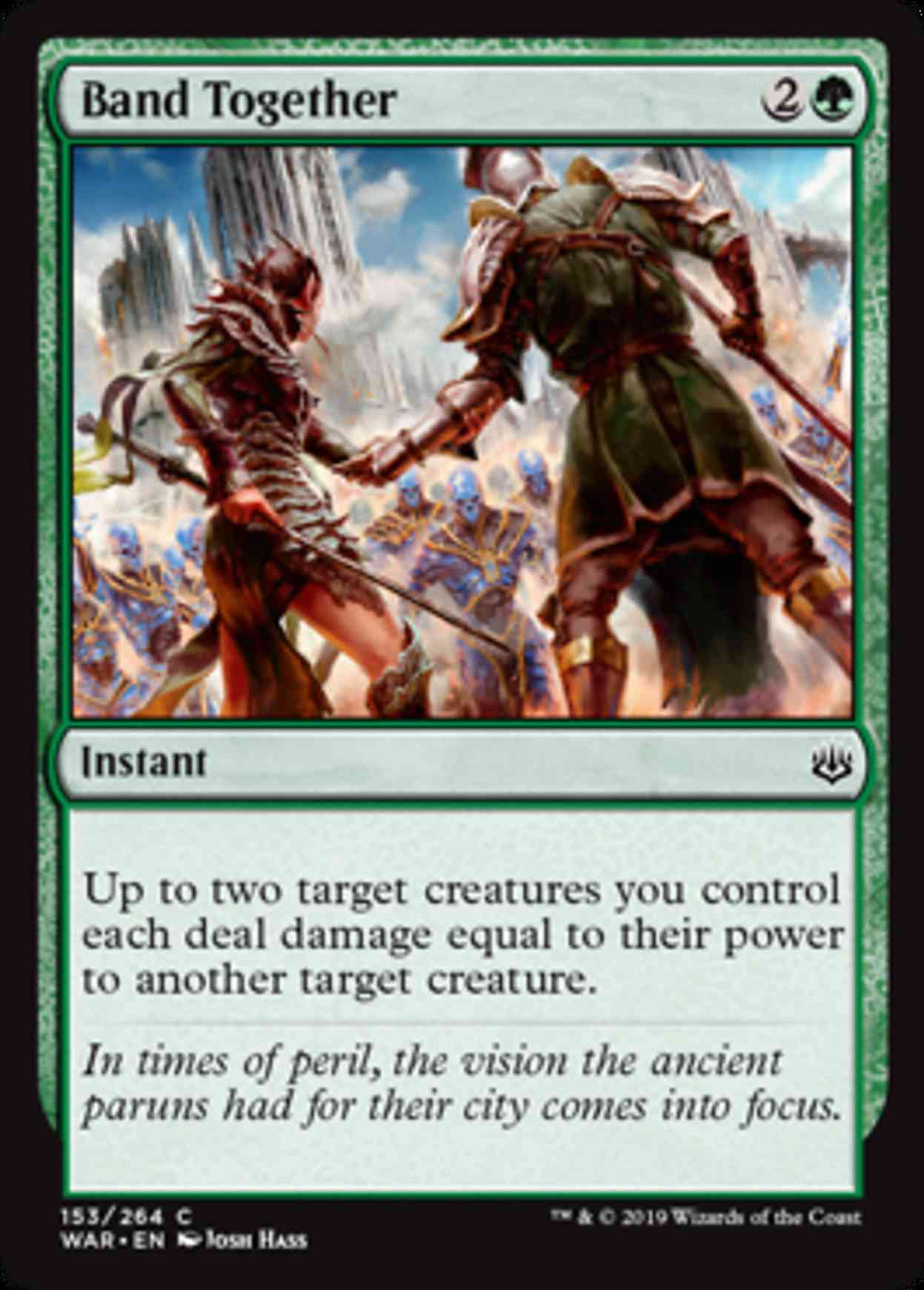 Band Together magic card front