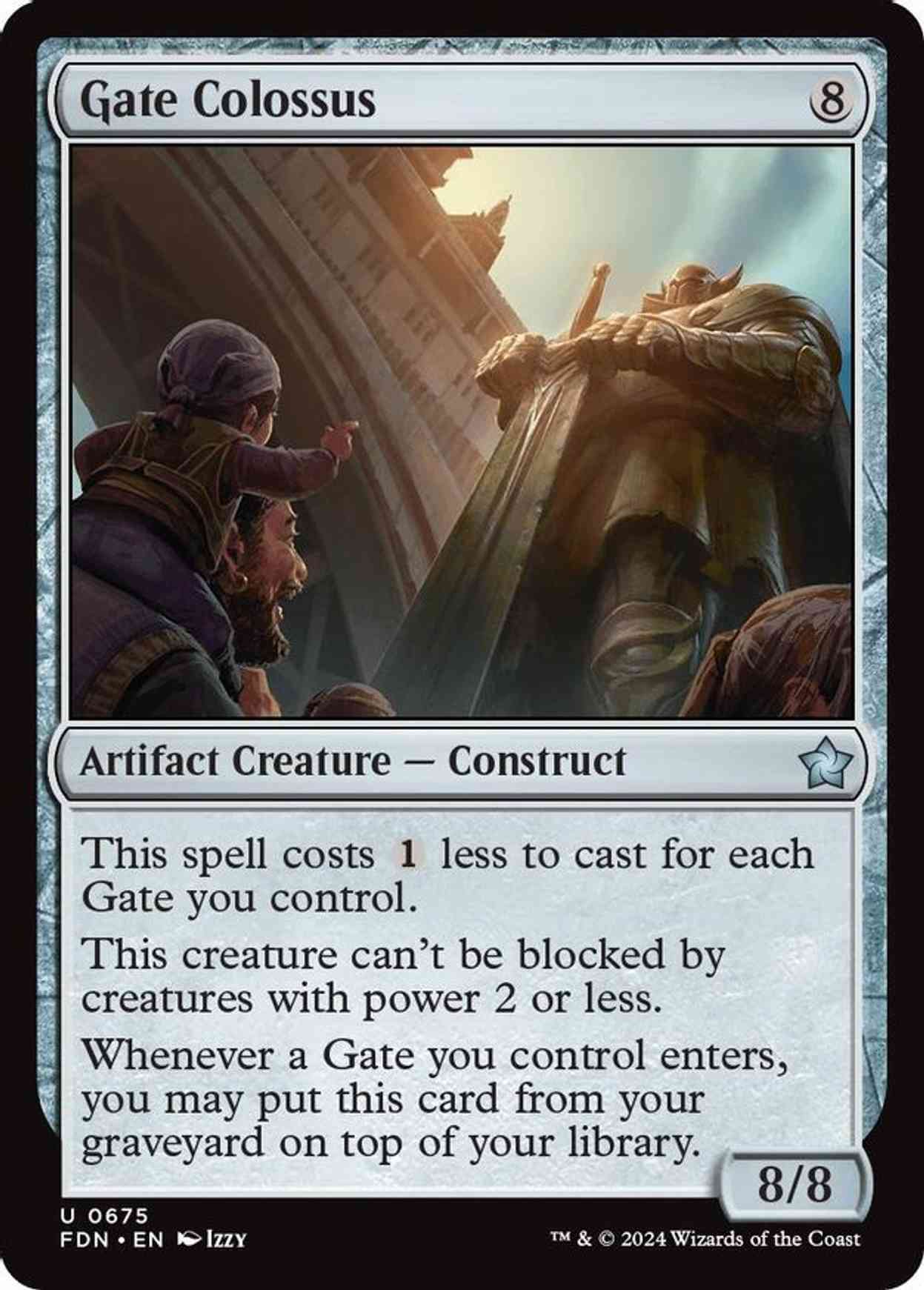 Gate Colossus magic card front