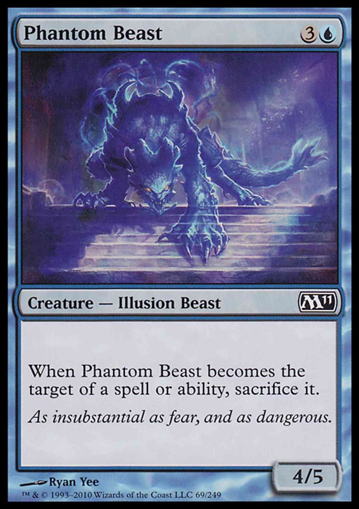 Phantom Beast magic card front