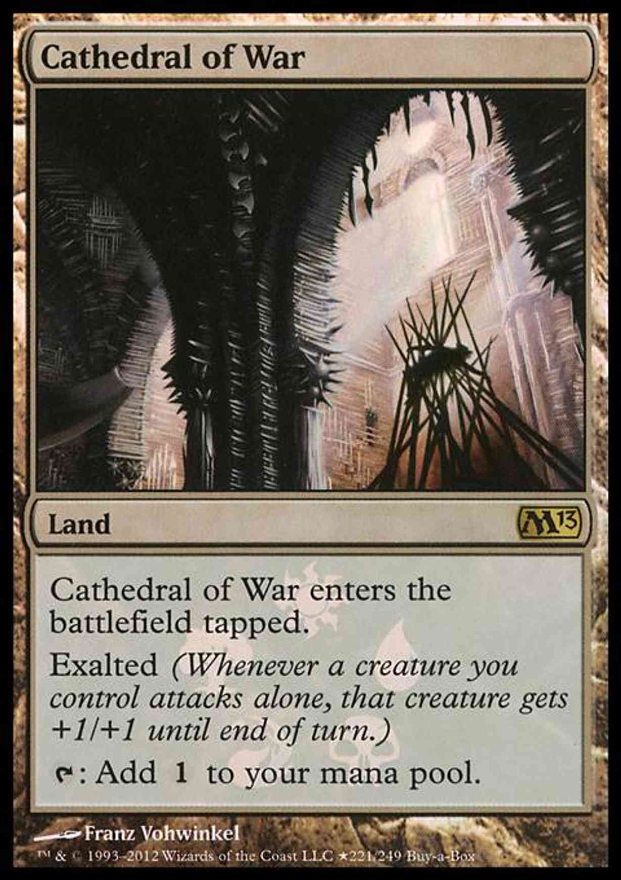 Cathedral of War magic card front