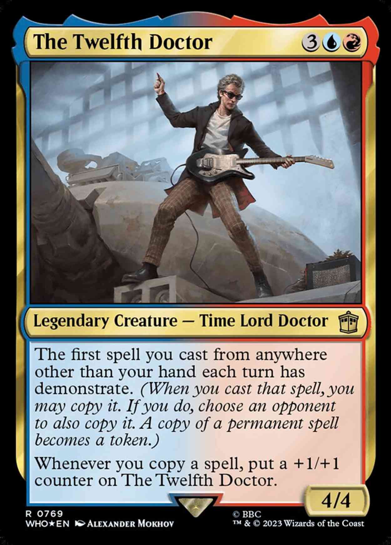 The Twelfth Doctor (Surge Foil) magic card front