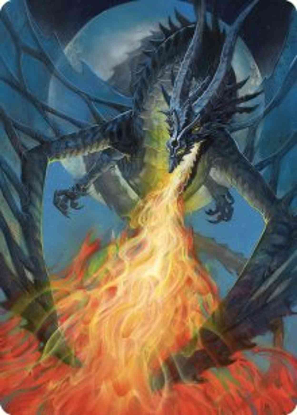 Balefire Dragon Art Card magic card front