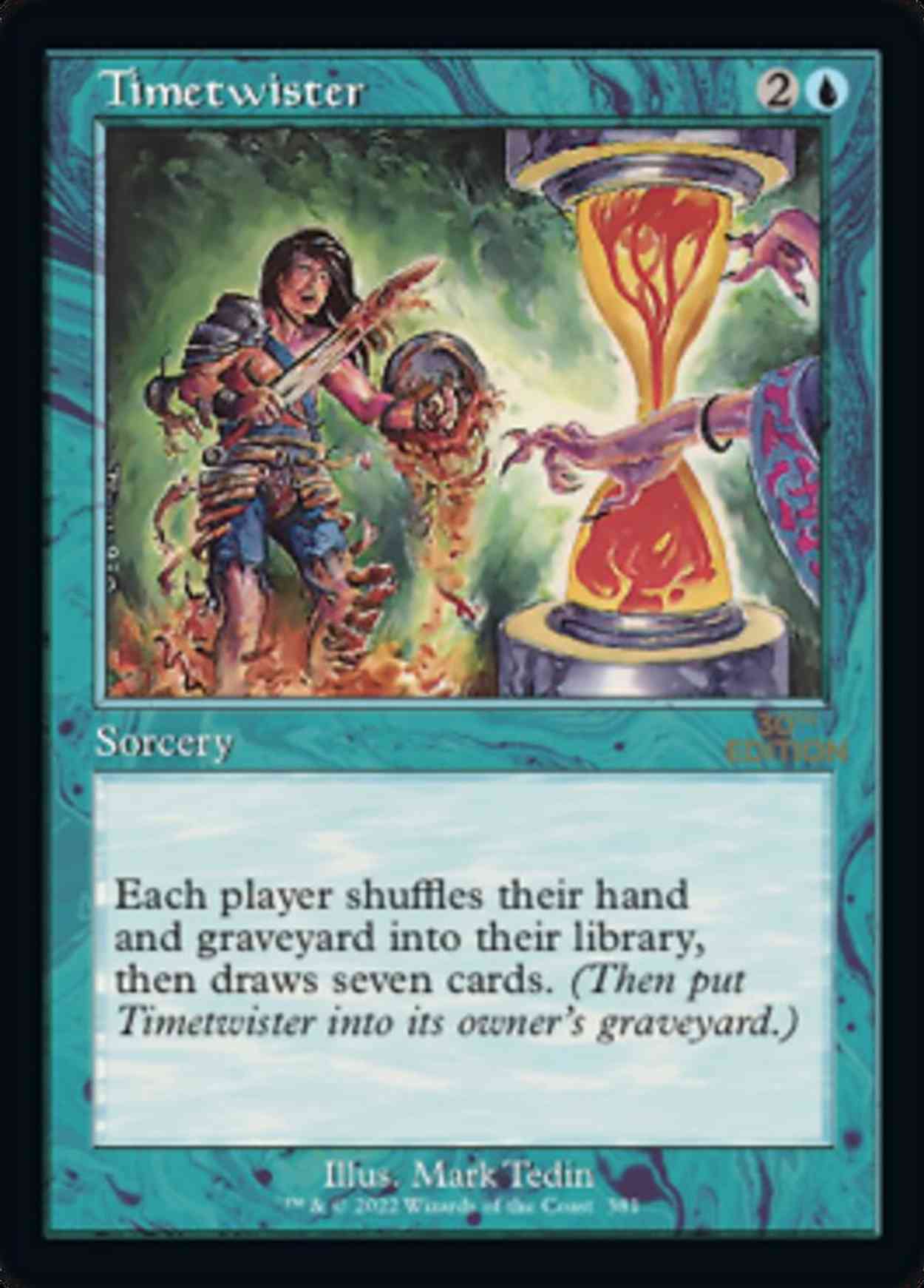 Timetwister (Retro Frame) magic card front
