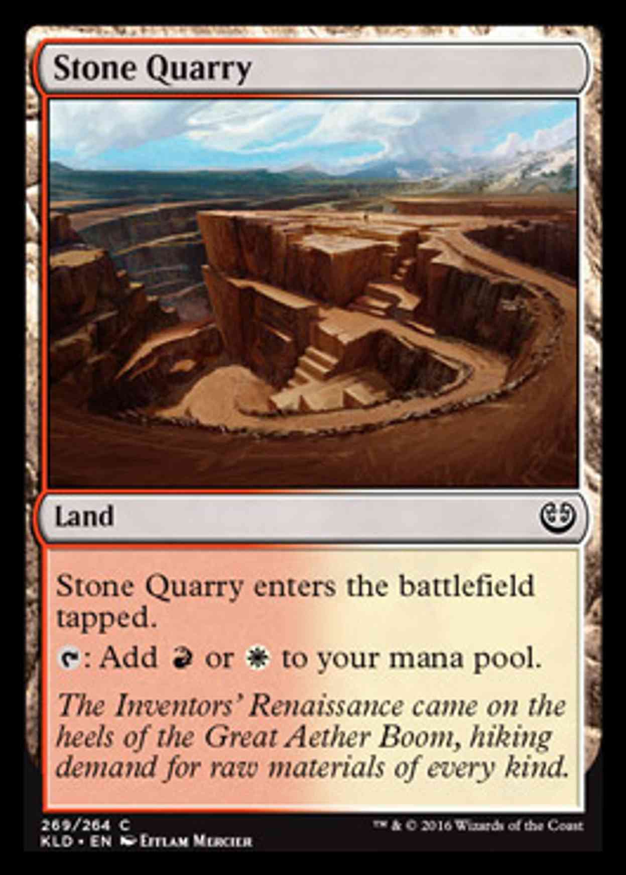 Stone Quarry magic card front