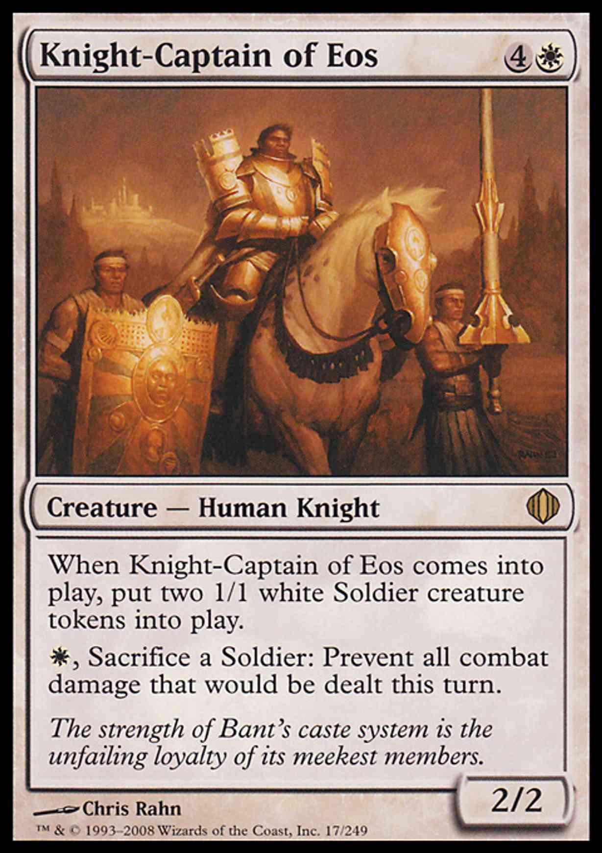 Knight-Captain of Eos magic card front